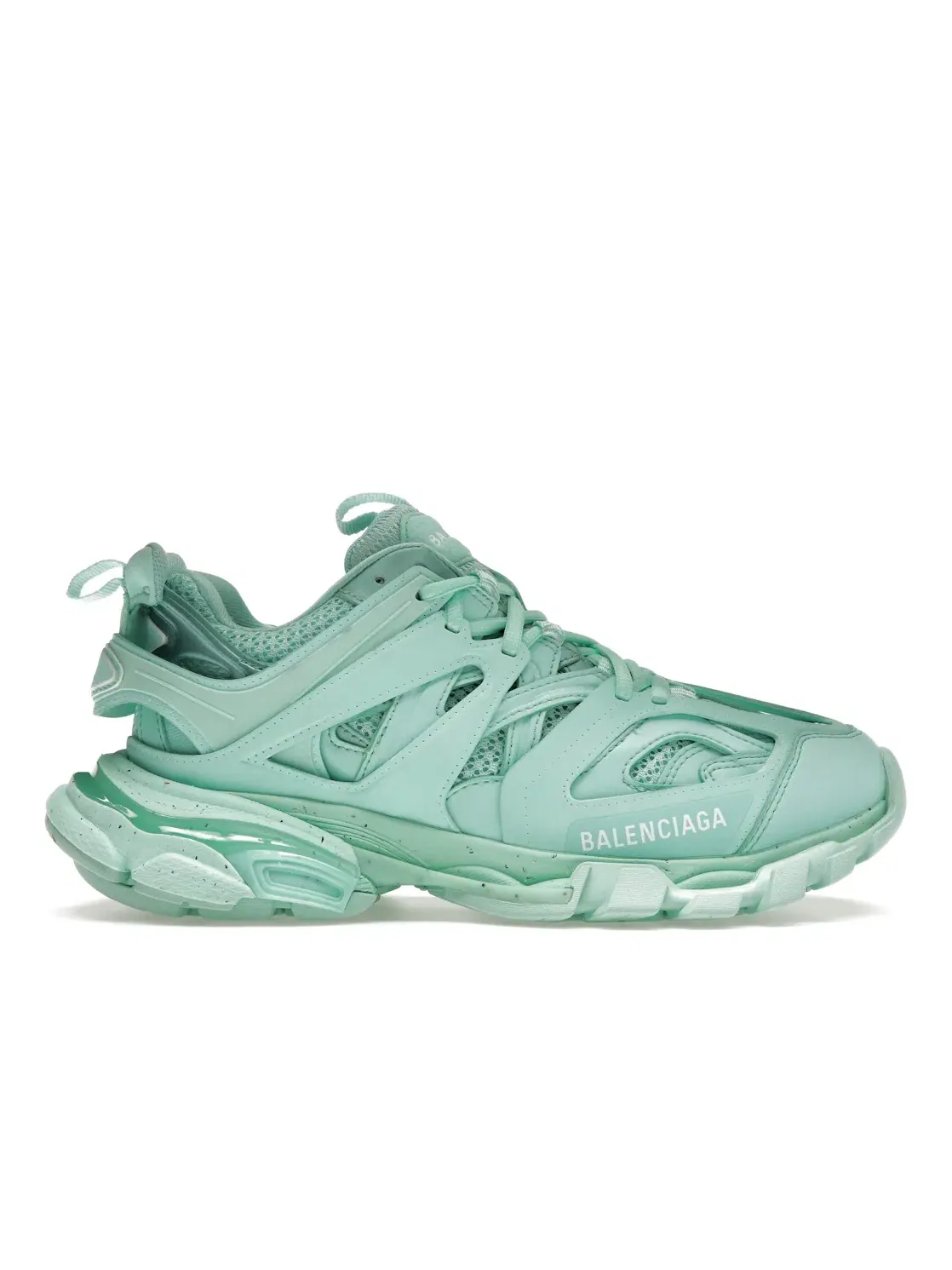 Кроссовки женские Balenciaga Track Recycled, сетчатый верх — изображение 1 из 4, зеленый