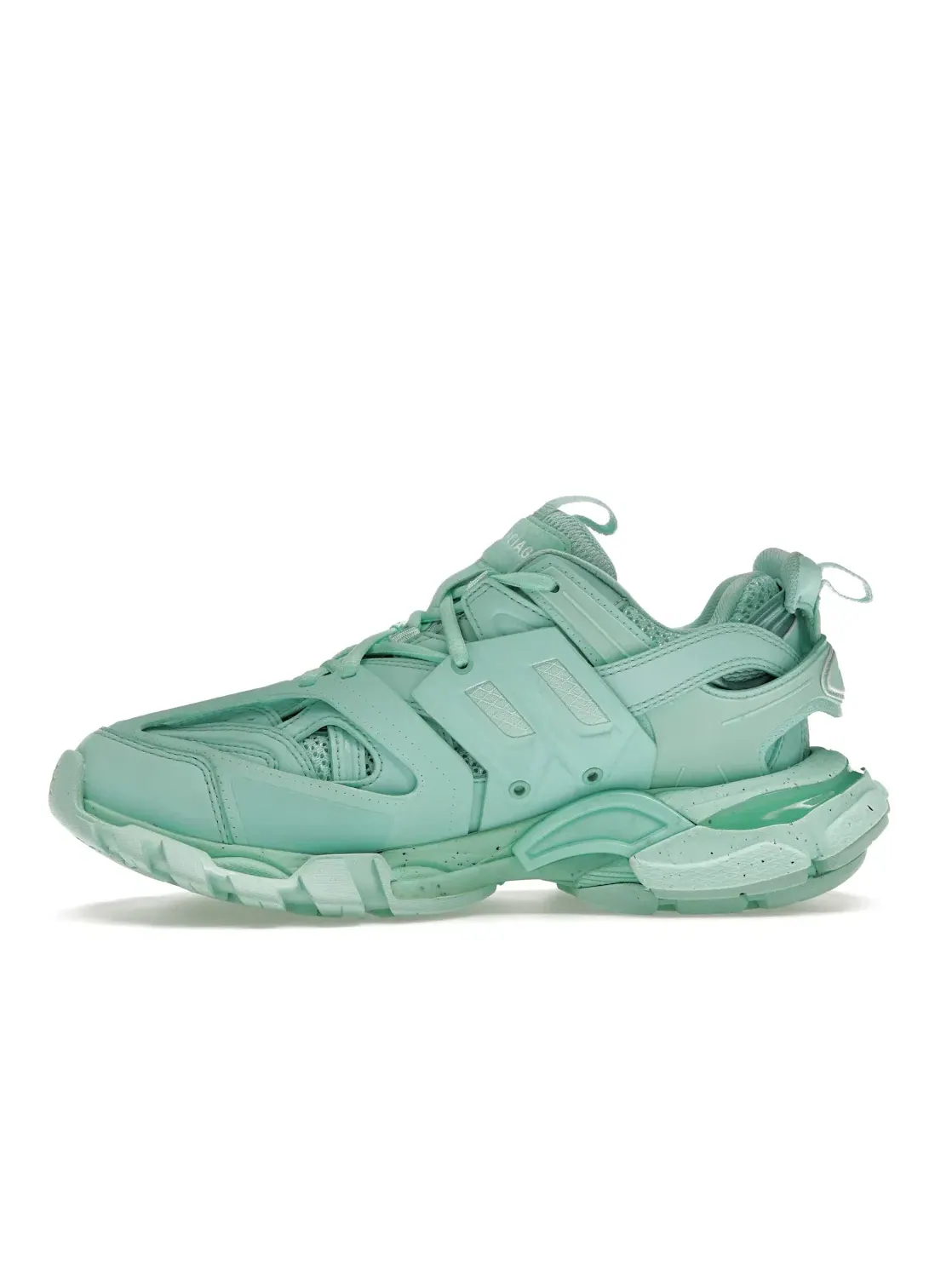 Кроссовки женские Balenciaga Track Recycled, сетчатый верх — изображение 3 из 4, зеленый