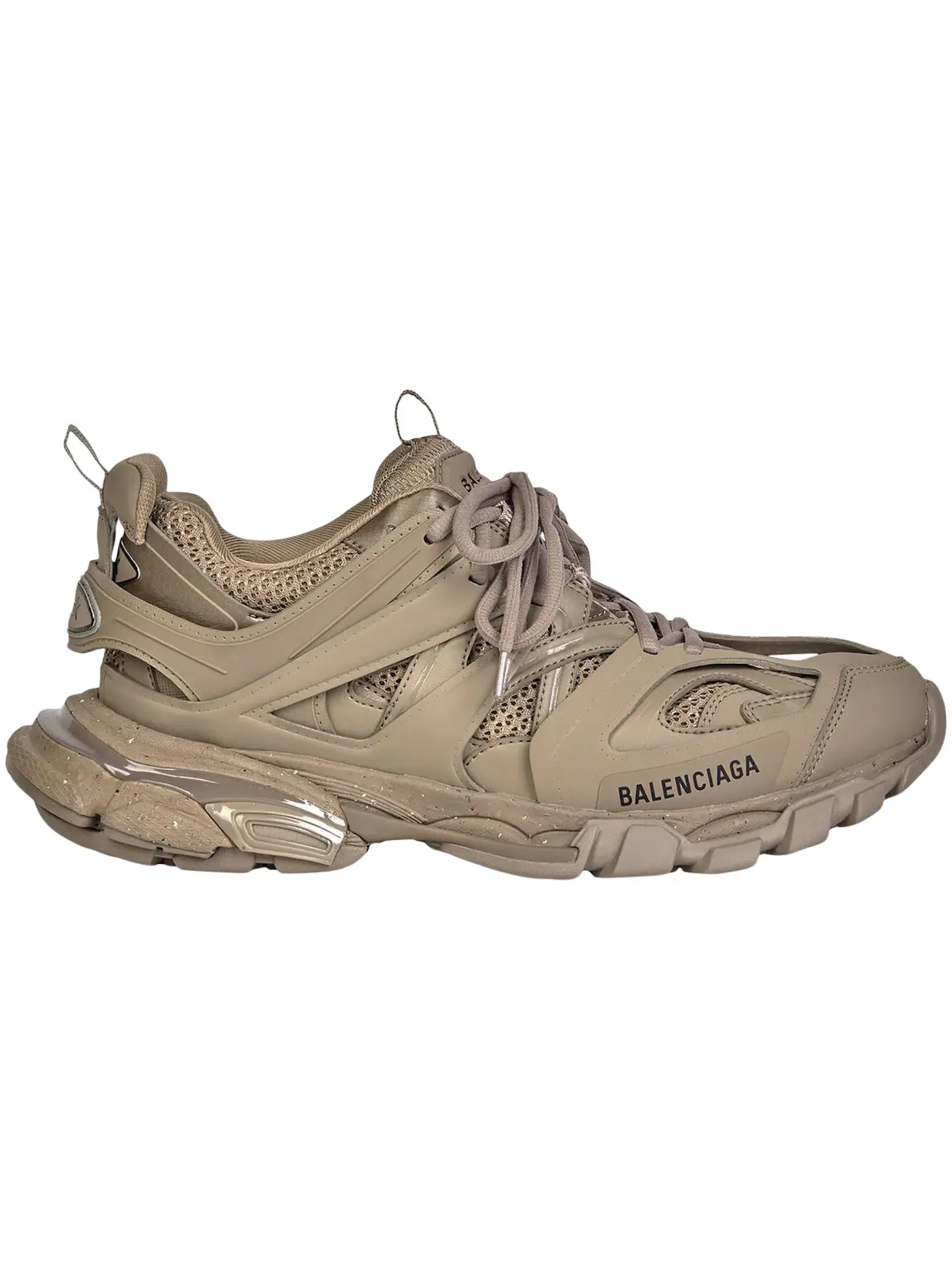 Кроссовки мужские Balenciaga Track Recycled Sole, с переработанной подошвой — изображение 1 из 1, бежевый