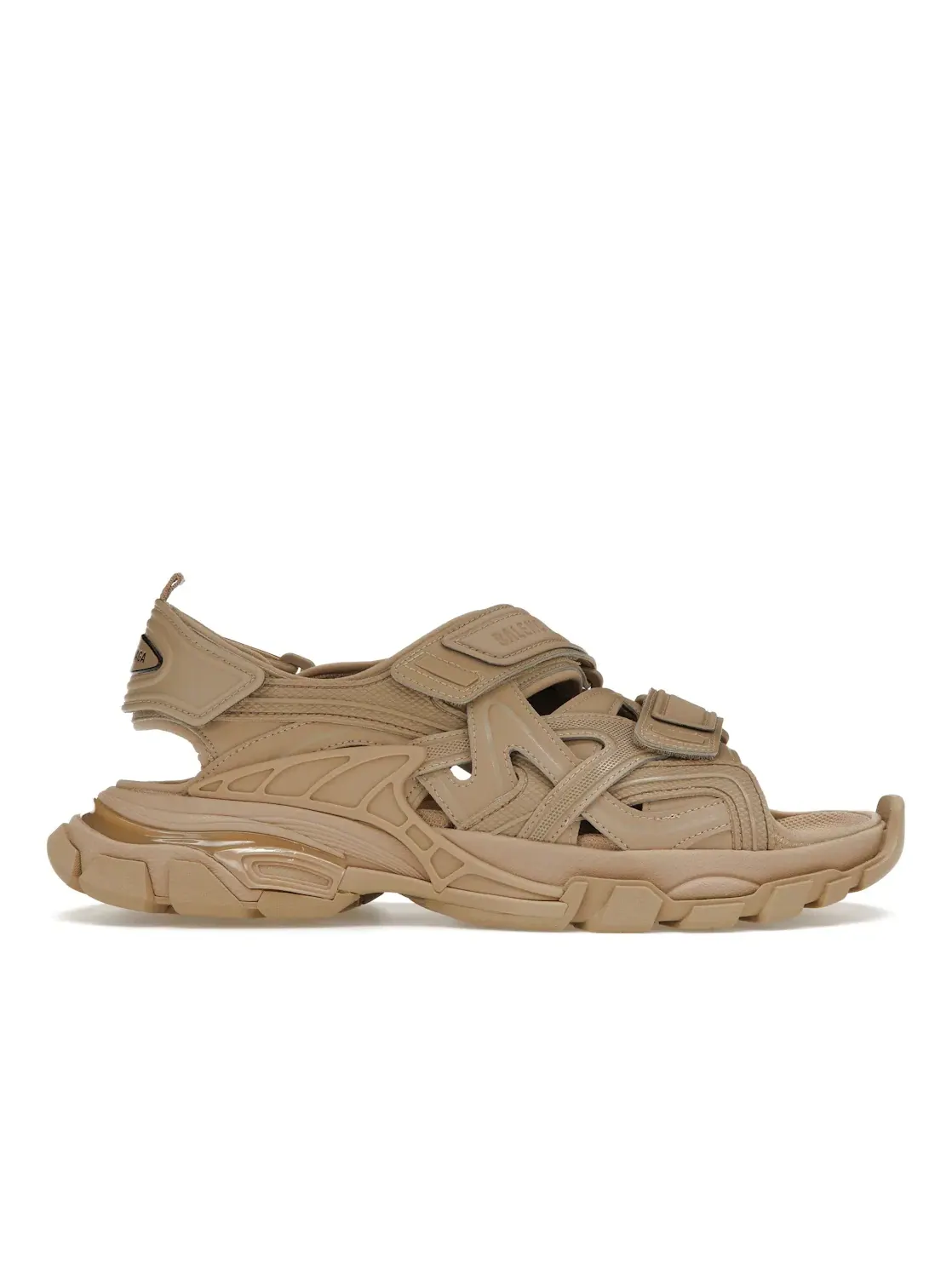 Сандалии Balenciaga Track Sandal — изображение 1 из 4, бежевый