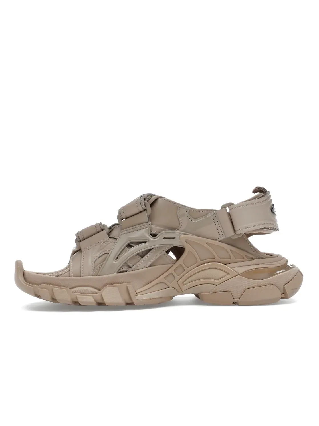 Сандалии женские Balenciaga Track Sandal — изображение 3 из 4, бежевый