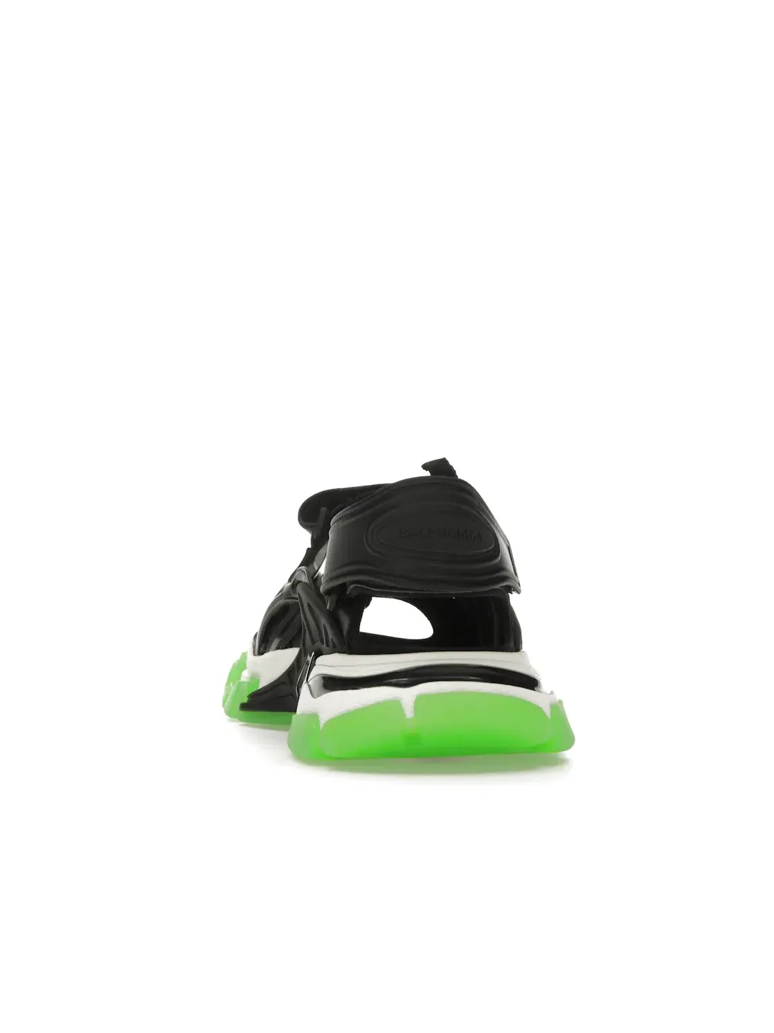 Сандалии Balenciaga Track Sandal унисекс, с закрытым носом — изображение 4 из 4, черный/белый/зеленый