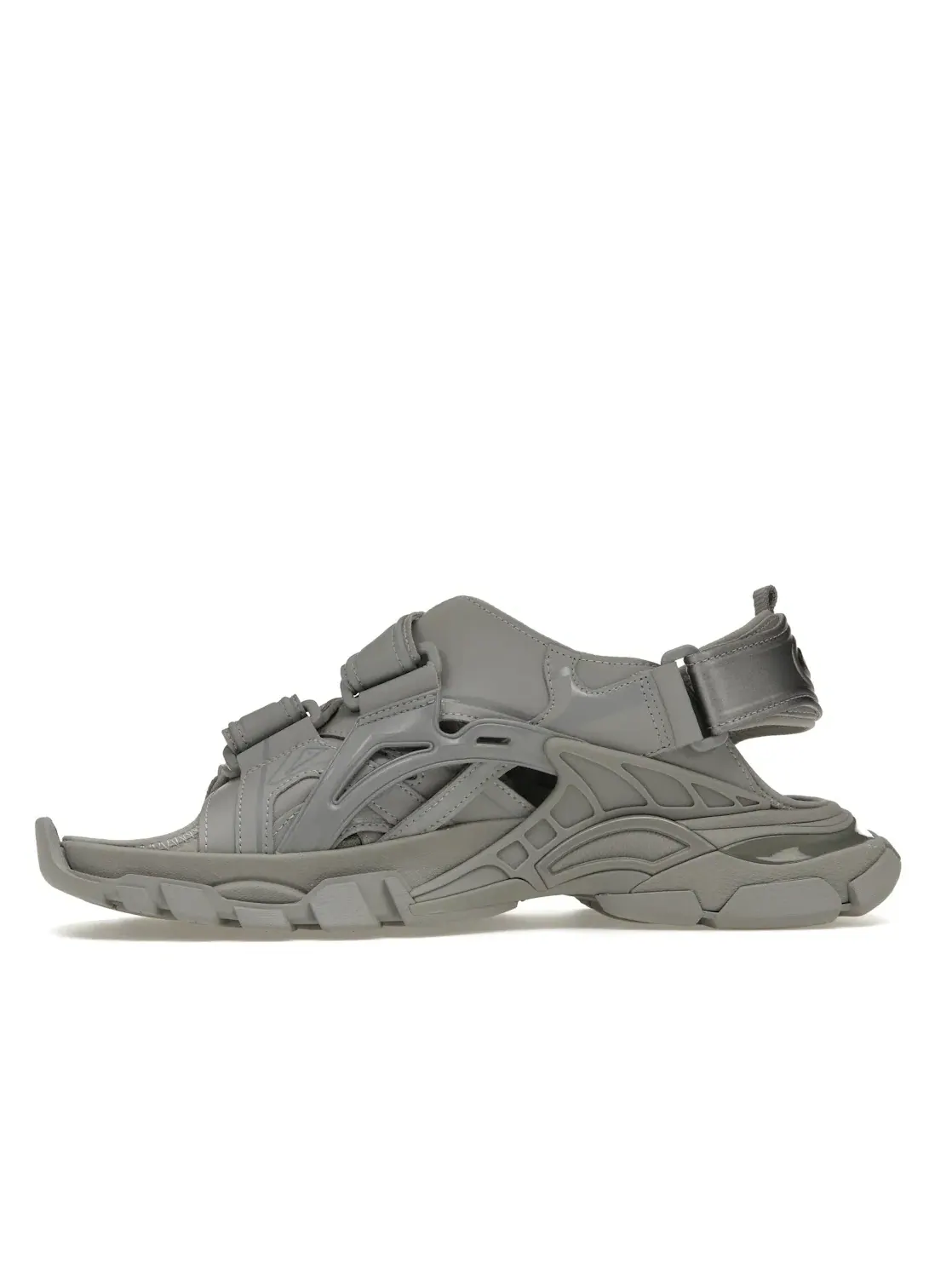 Сандалии мужские Balenciaga Track Sandal, кроссовочная подошва — изображение 3 из 4, серый