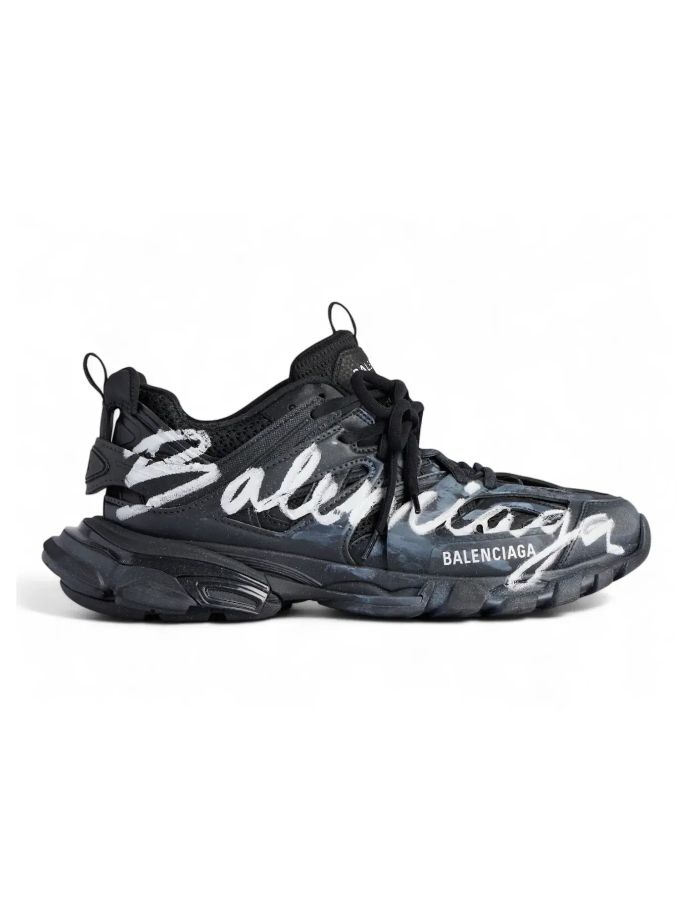 Кроссовки мужские Balenciaga Track Signature, с массивной подошвой — изображение 1 из 1, черный