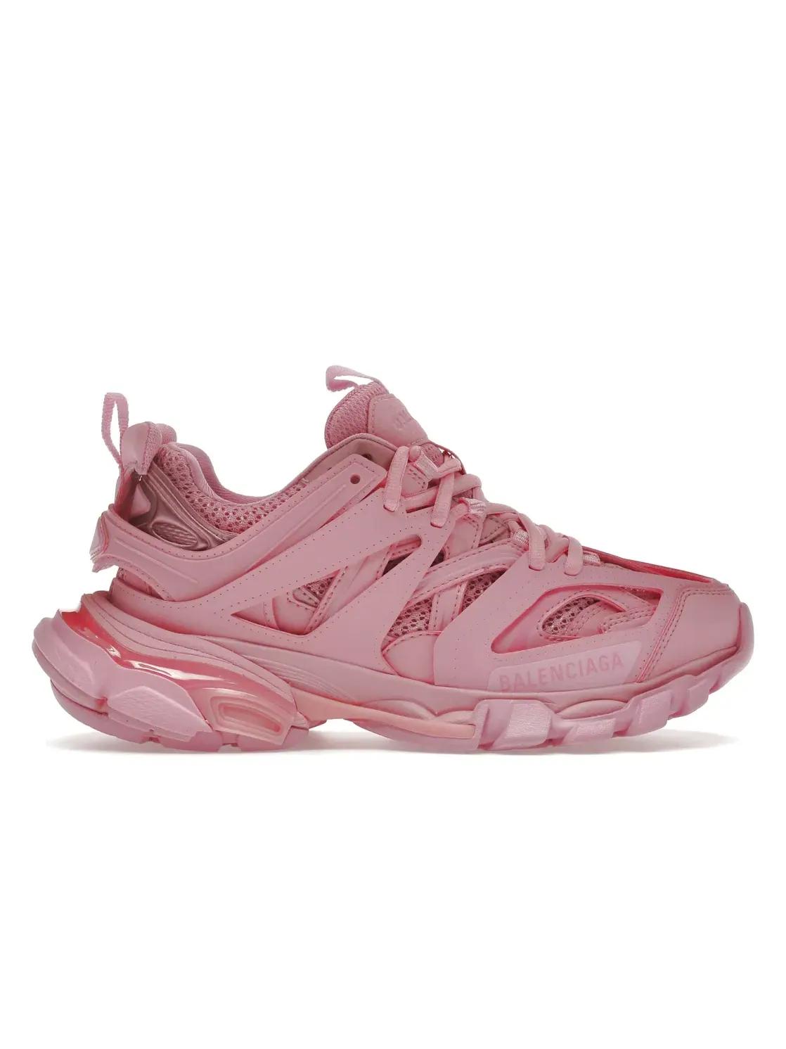 Кроссовки женские Balenciaga Track Trainer, многослойная подошва — изображение 1 из 4, розовый