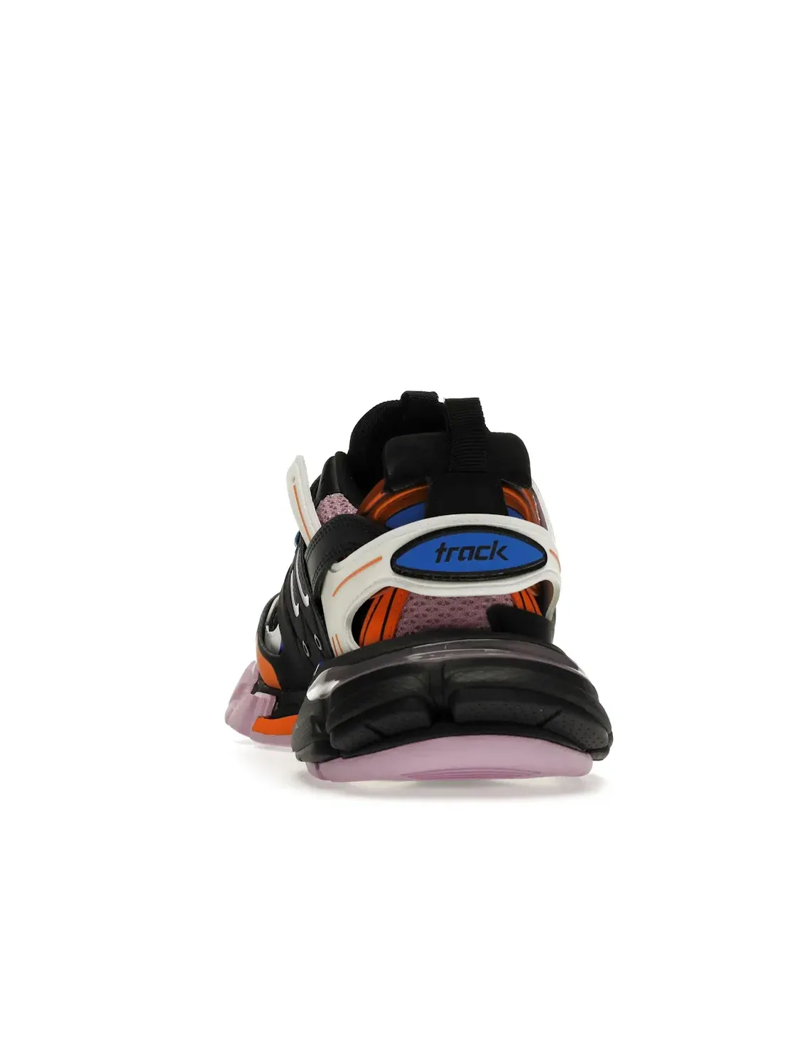 Кроссовки Balenciaga Track Trainers с принтом — изображение 4 из 4, черный/оранжевый/розовый