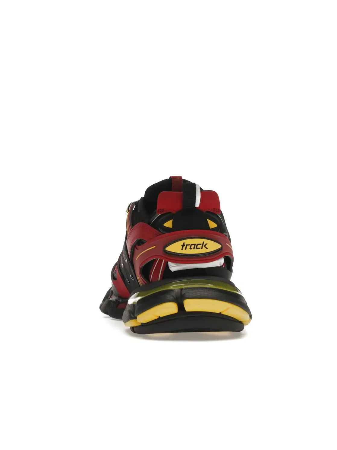 Кроссовки мужские Balenciaga Track Trainers, контрастный дизайн — изображение 4 из 4, черный/бордовый