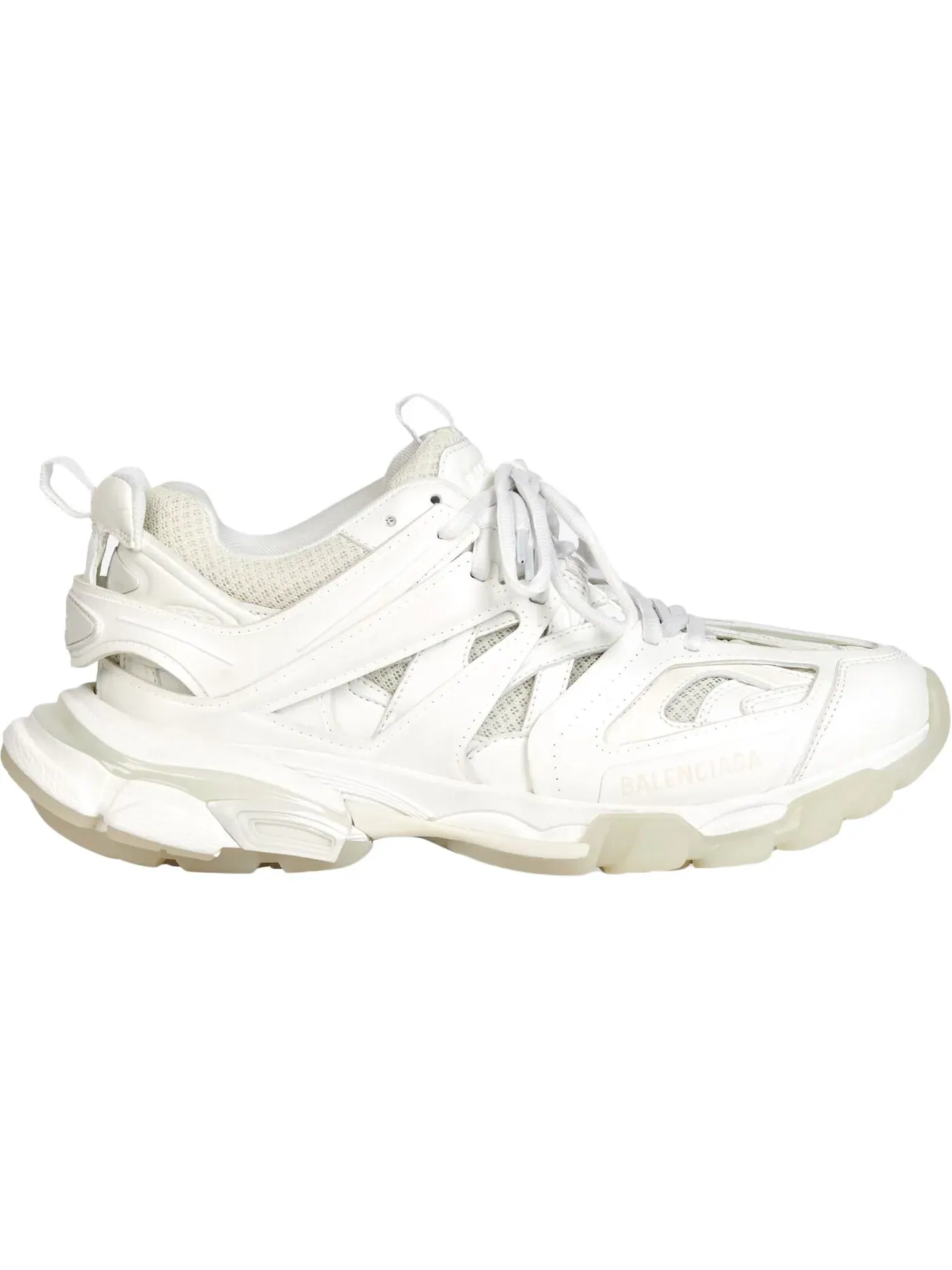 Кроссовки мужские Balenciaga Track, с принтом, светящиеся в темноте — изображение 1 из 1, белый