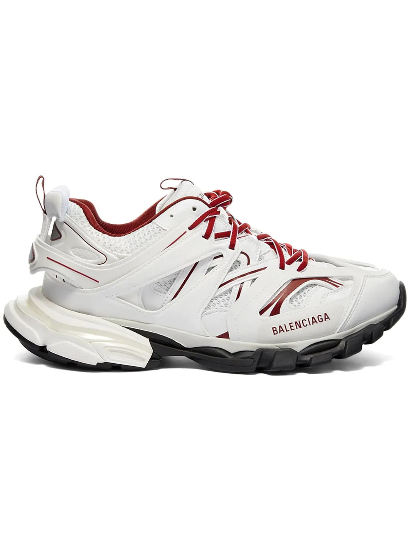 Кроссовки мужские Balenciaga Track, Lifestyle — изображение 1 из 1, белый/бордовый/черный