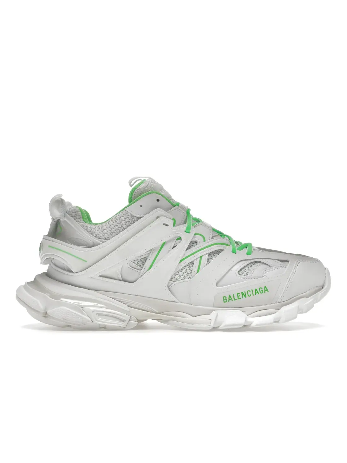 Кроссовки мужские Balenciaga Track, с массивной подошвой — изображение 1 из 4, белый/зеленый