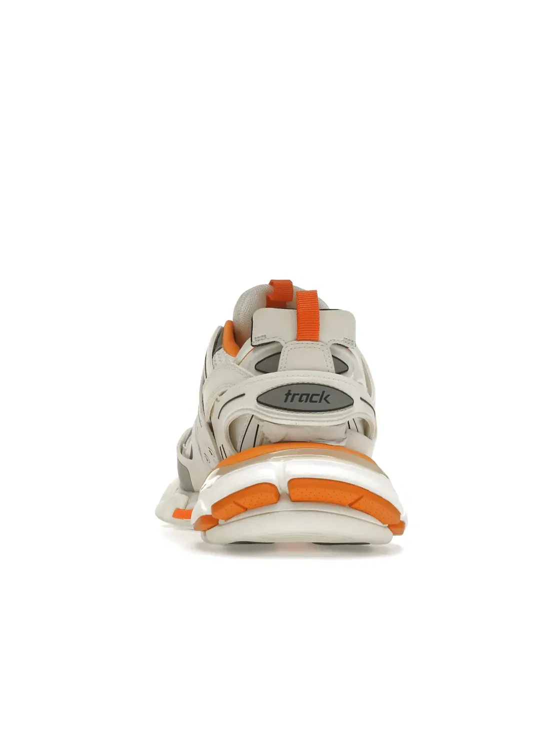 Кроссовки мужские Balenciaga Track White Orange, уникальный дизайн, без каблука — изображение 4 из 4, белый оранжевый