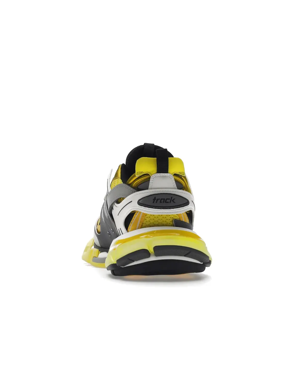 Кроссовки мужские Balenciaga Track, яркий дизайн — изображение 4 из 4, желтый/серый-белый