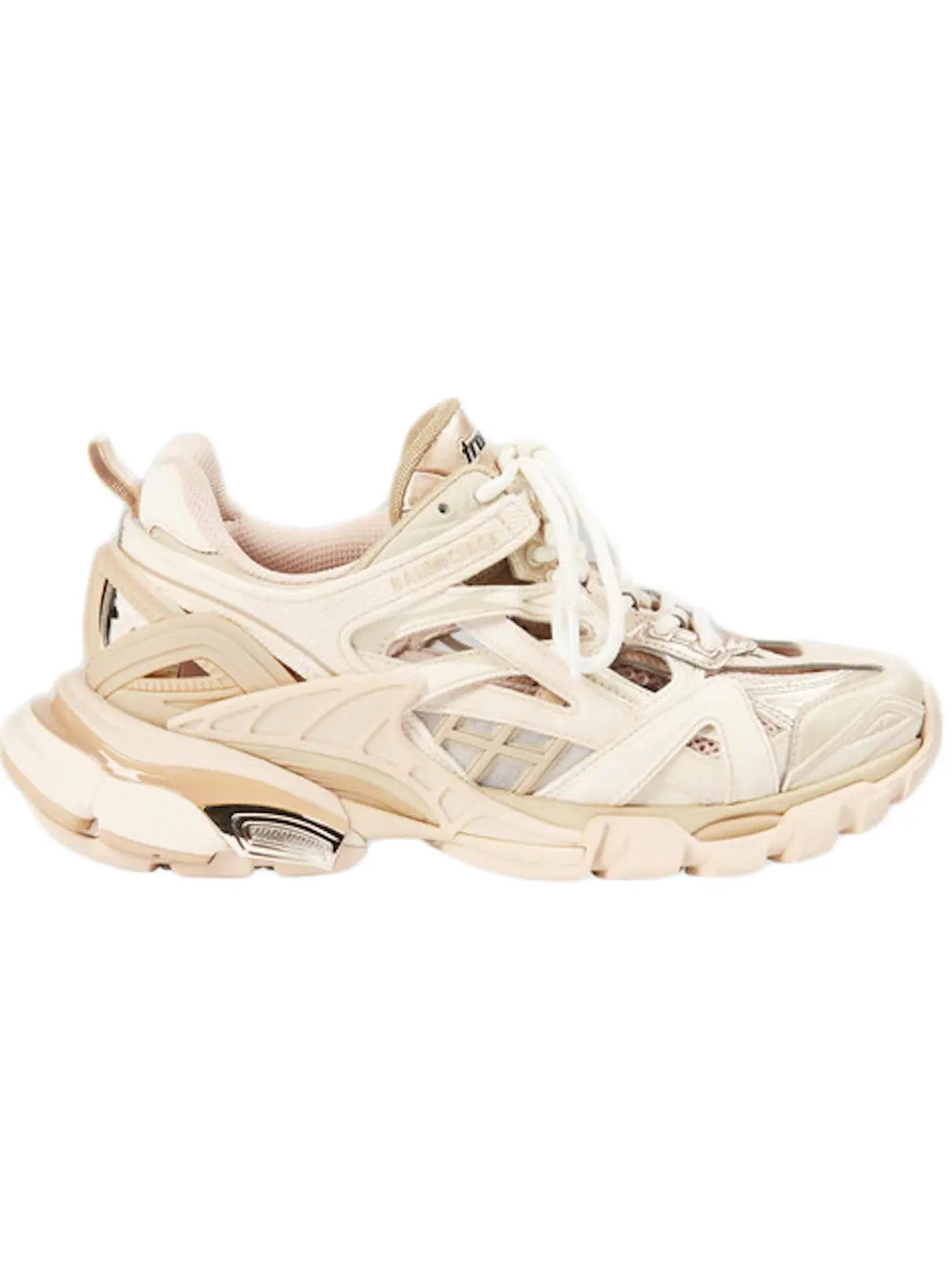 Кроссовки женские Balenciaga Track.2, сетчатый верх — изображение 1 из 1, бежевый