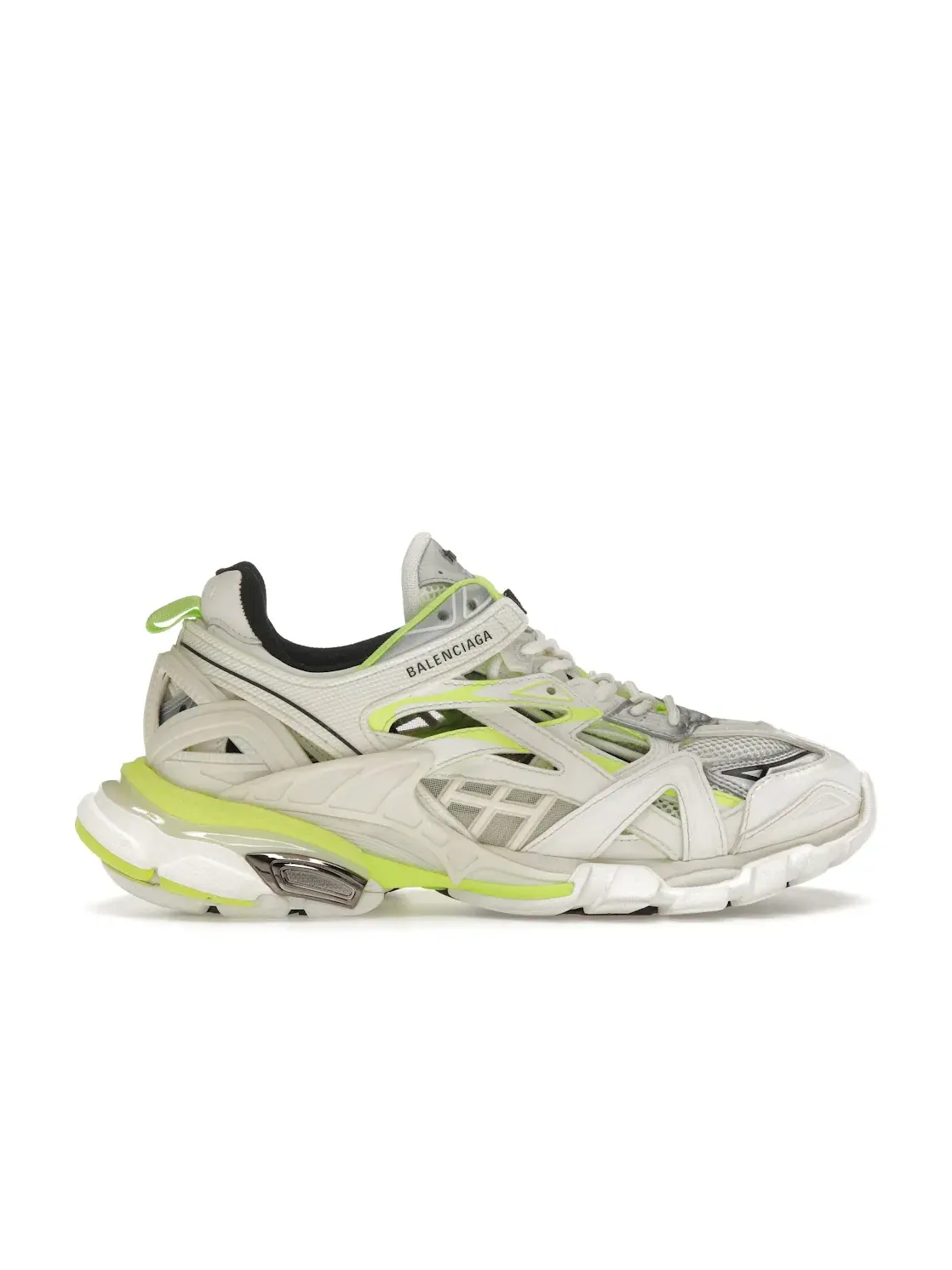 Кроссовки женские Balenciaga Track.2, с массивной подошвой — изображение 1 из 4, белый желтый черный