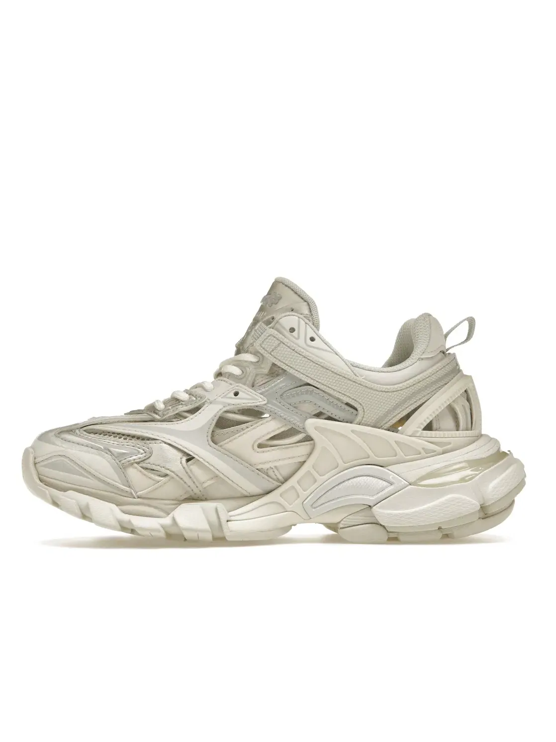 Кроссовки женские Balenciaga Track.2 Массивная подошва White — изображение 3 из 4, белый