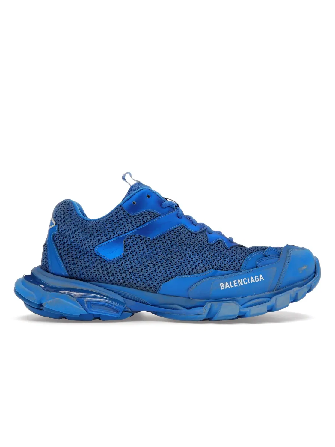 Кроссовки мужские Balenciaga Track.3 с сетчатым верхом — изображение 1 из 4, синий