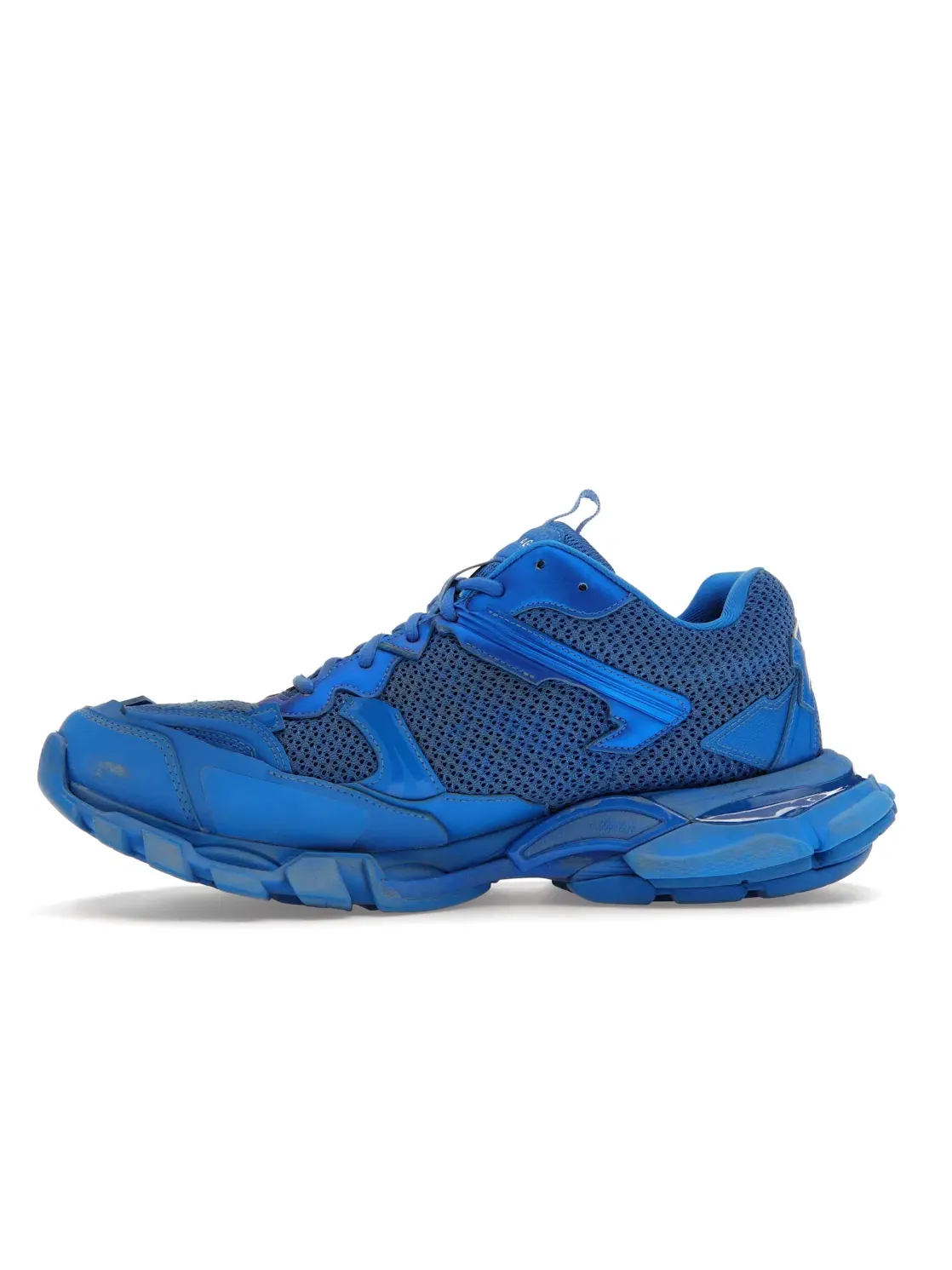Кроссовки мужские Balenciaga Track.3 с сетчатым верхом — изображение 3 из 4, синий
