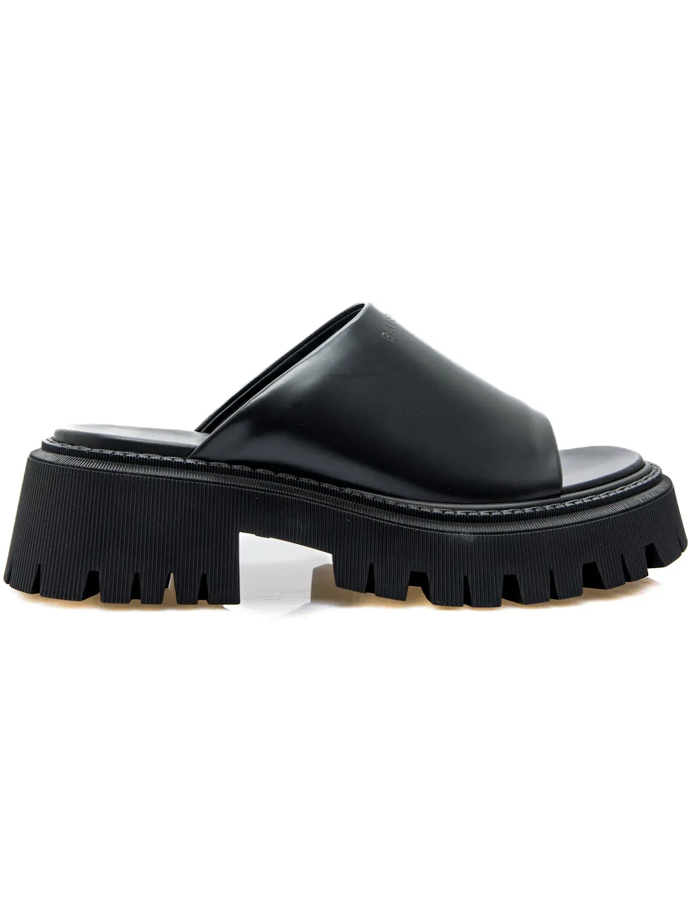 Шлепанцы мужские Balenciaga Tractor Slide — изображение 1 из 1, черный