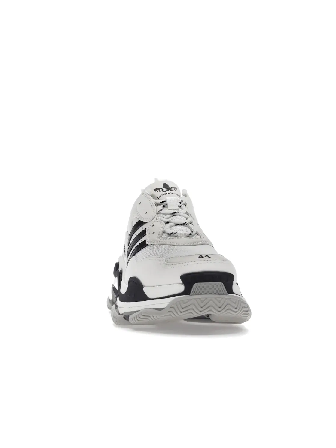 Кроссовки Balenciaga x Adidas Triple S, коллаборация — изображение 2 из 4, белый/черный