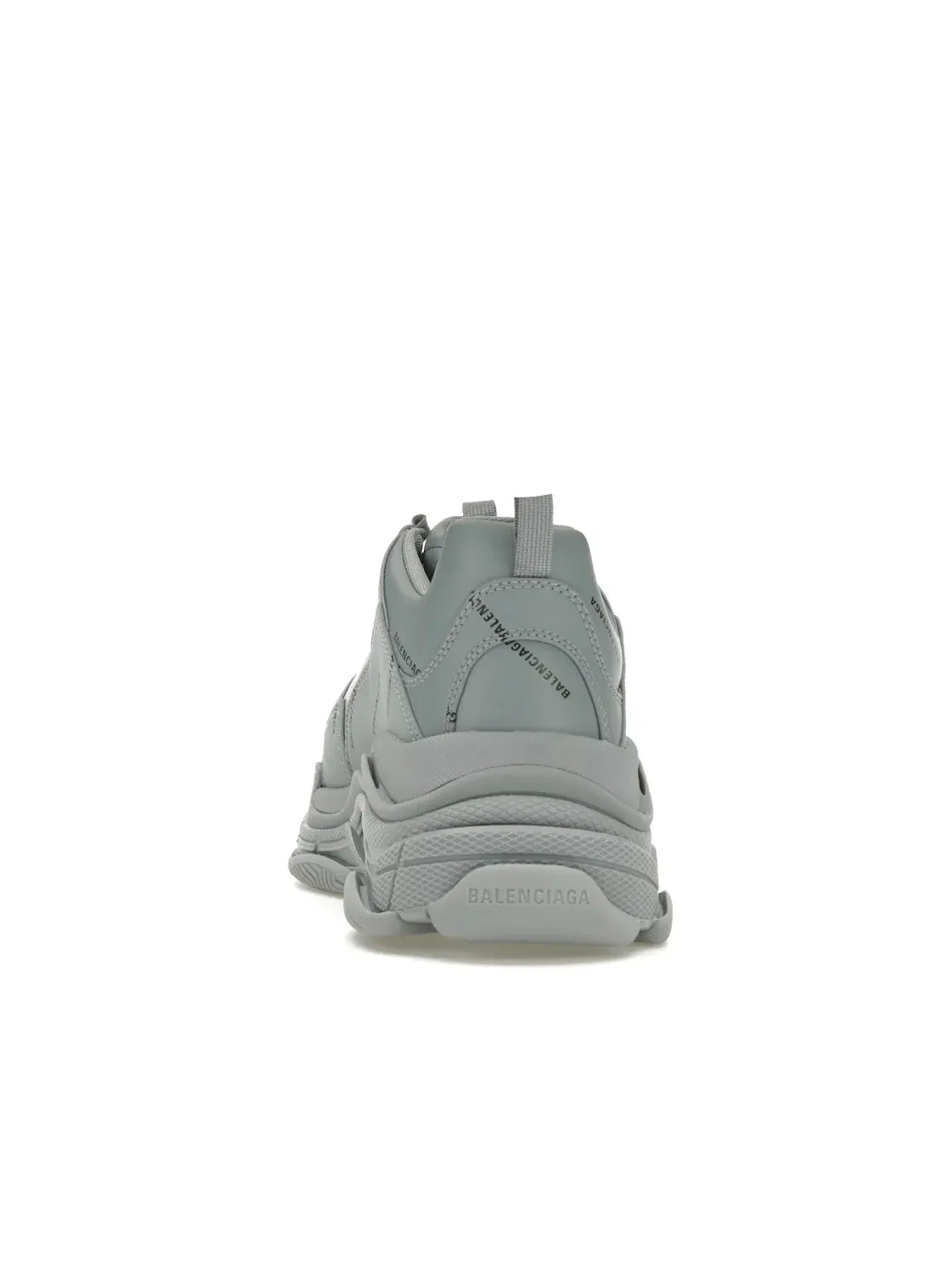 Кроссовки мужские Balenciaga Triple S AllOver Logo — изображение 4 из 4, серый черный