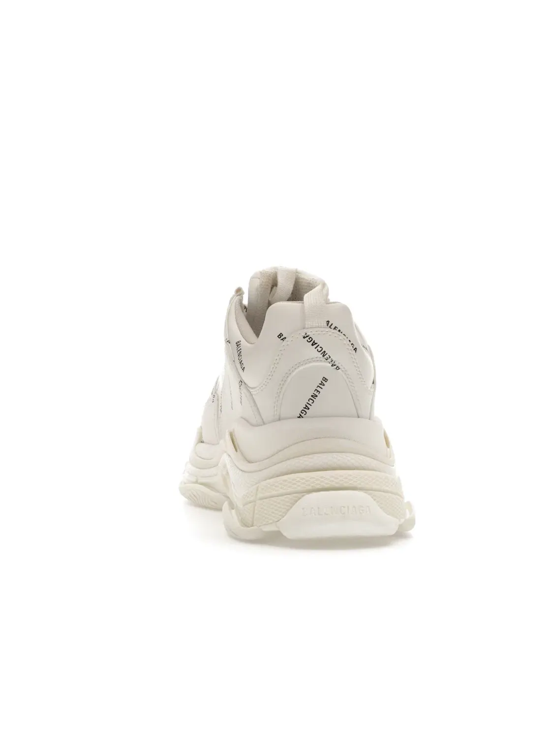 Кроссовки мужские Balenciaga Triple S Allover Logo — изображение 4 из 4, белый