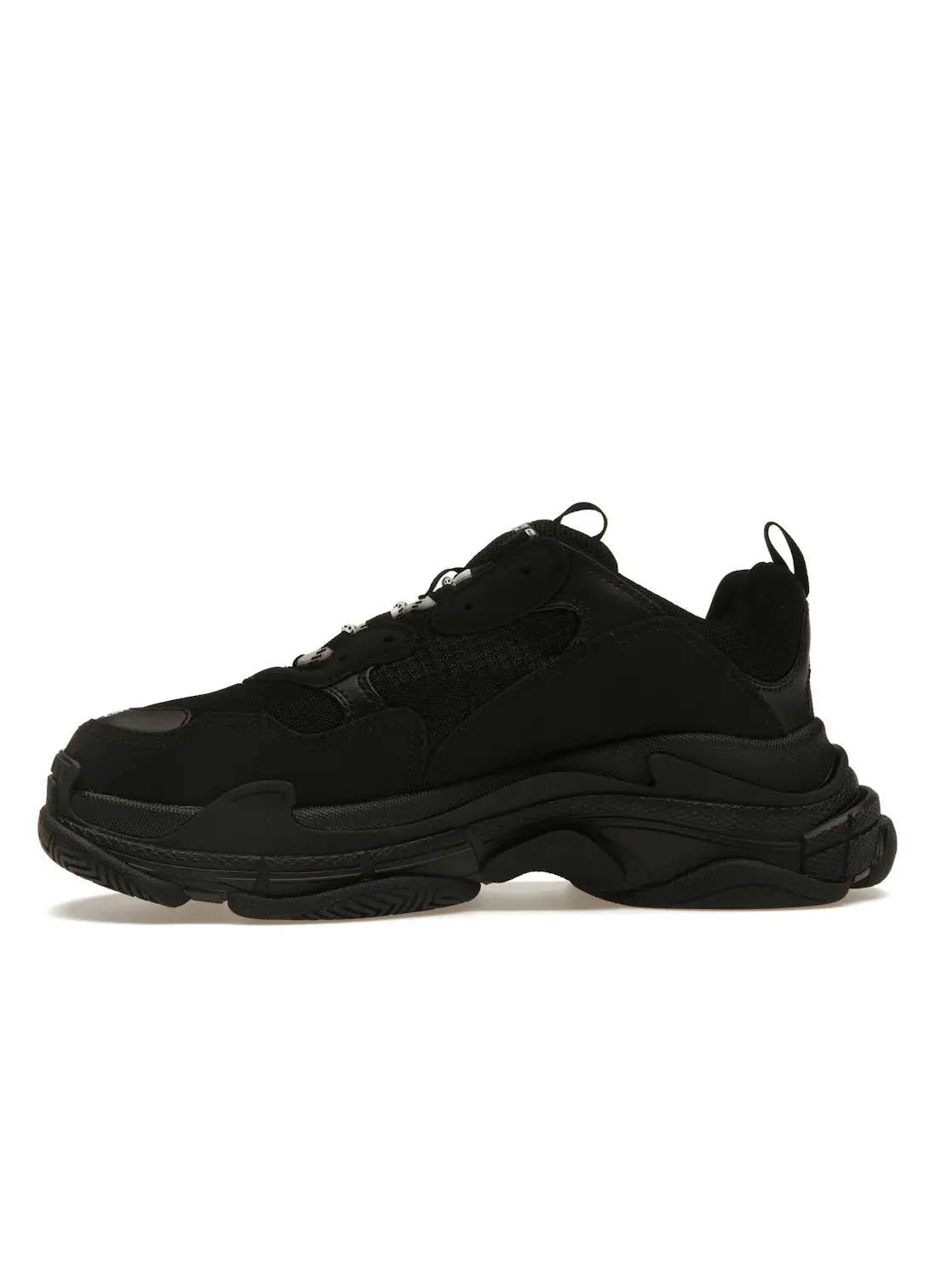 Кроссовки Balenciaga Triple S Black/White — изображение 3 из 4, черный/белый