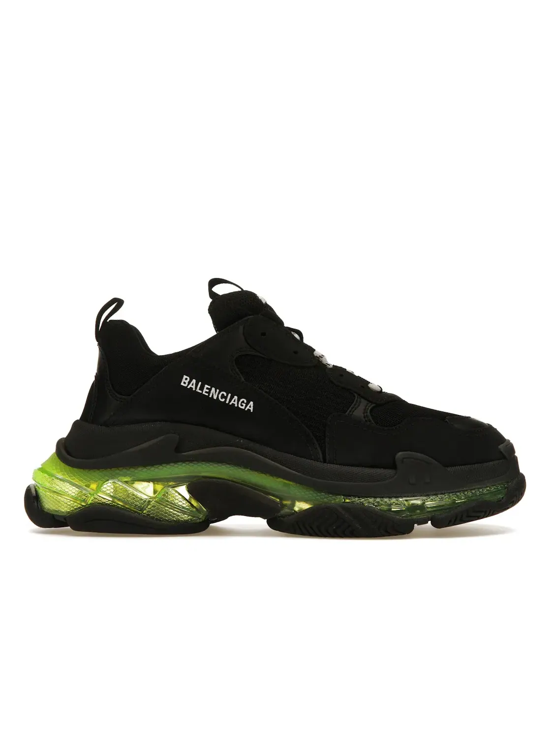 Кроссовки мужские Balenciaga Triple S, с массивной подошвой — изображение 1 из 4, черный