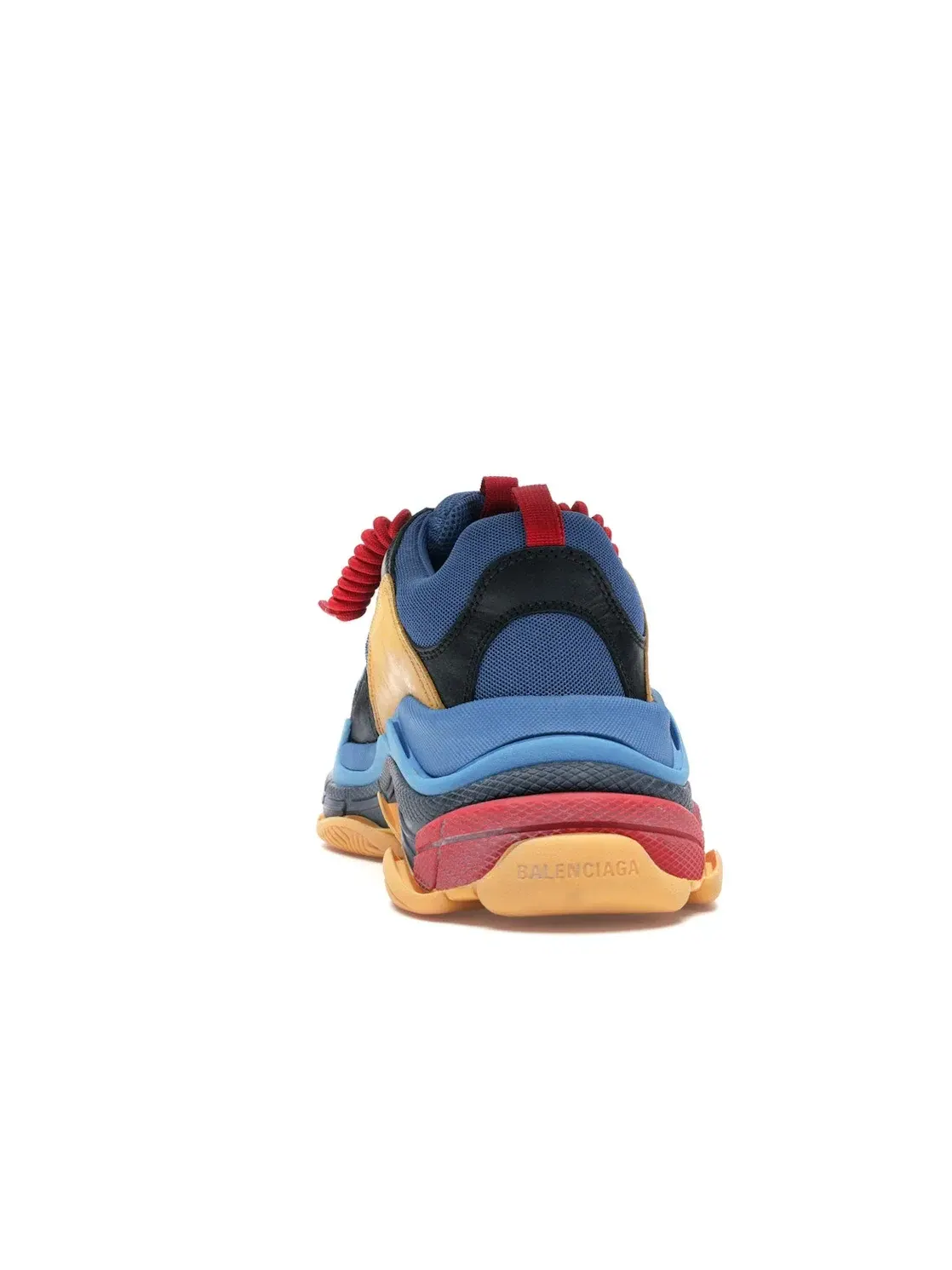 Кроссовки мужские Balenciaga Triple S, с массивной подошвой — изображение 4 из 4, синий оранжевый