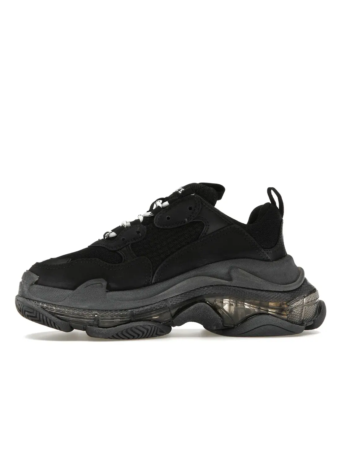Кроссовки женские Balenciaga Triple S Clear Sole — изображение 3 из 4, черный