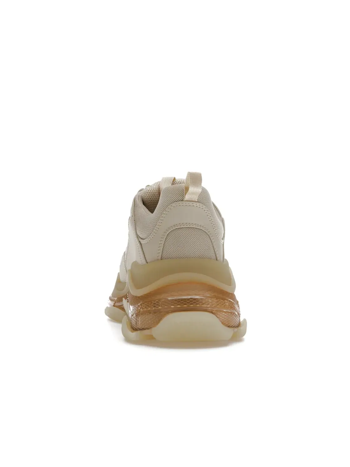 Кроссовки Balenciaga Triple S Clear Sole Off White/Beige — изображение 4 из 4, белый/бежевый