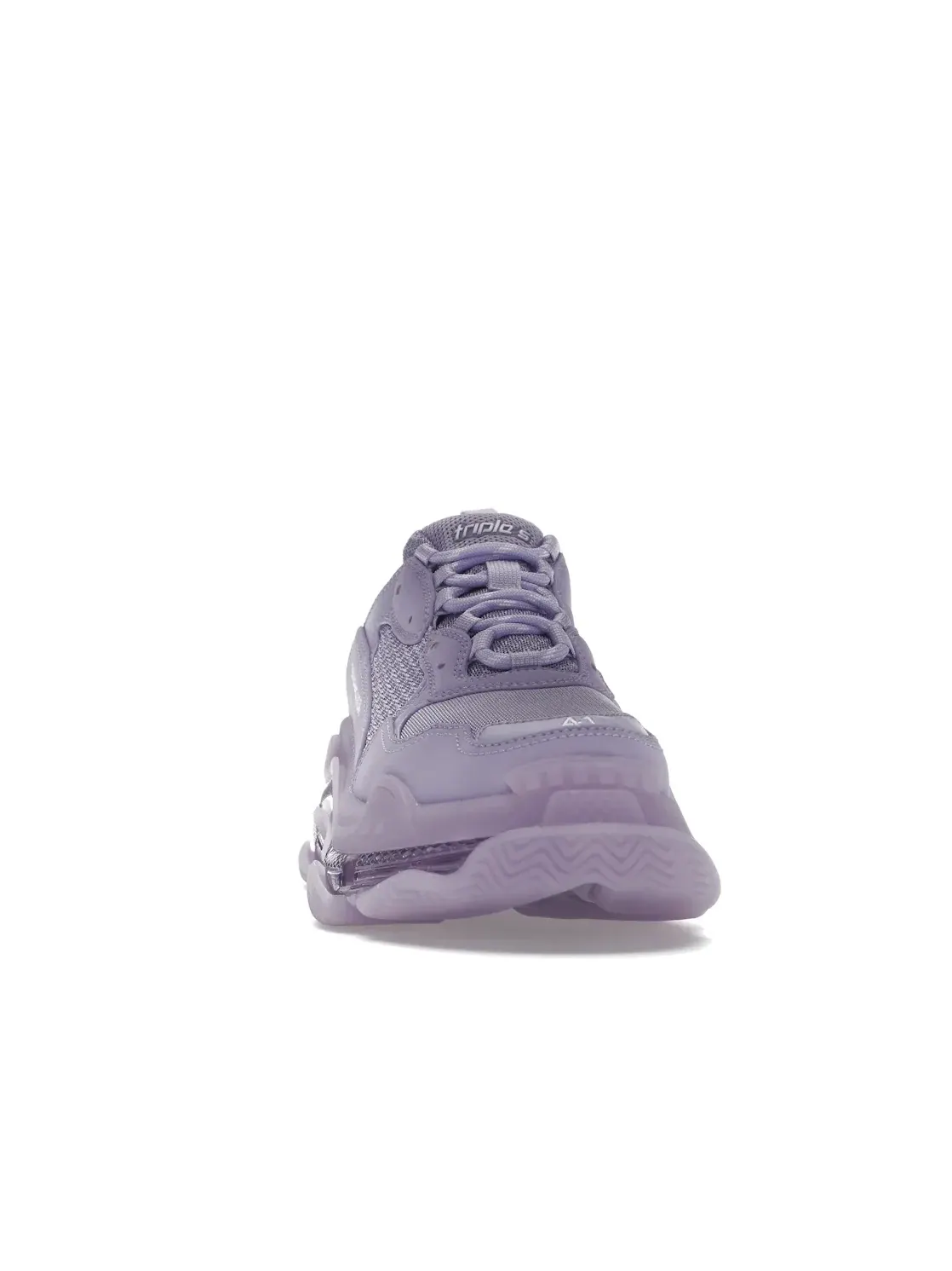 Кроссовки женские Balenciaga Triple S Clear Sole — изображение 2 из 4, фиолетовый