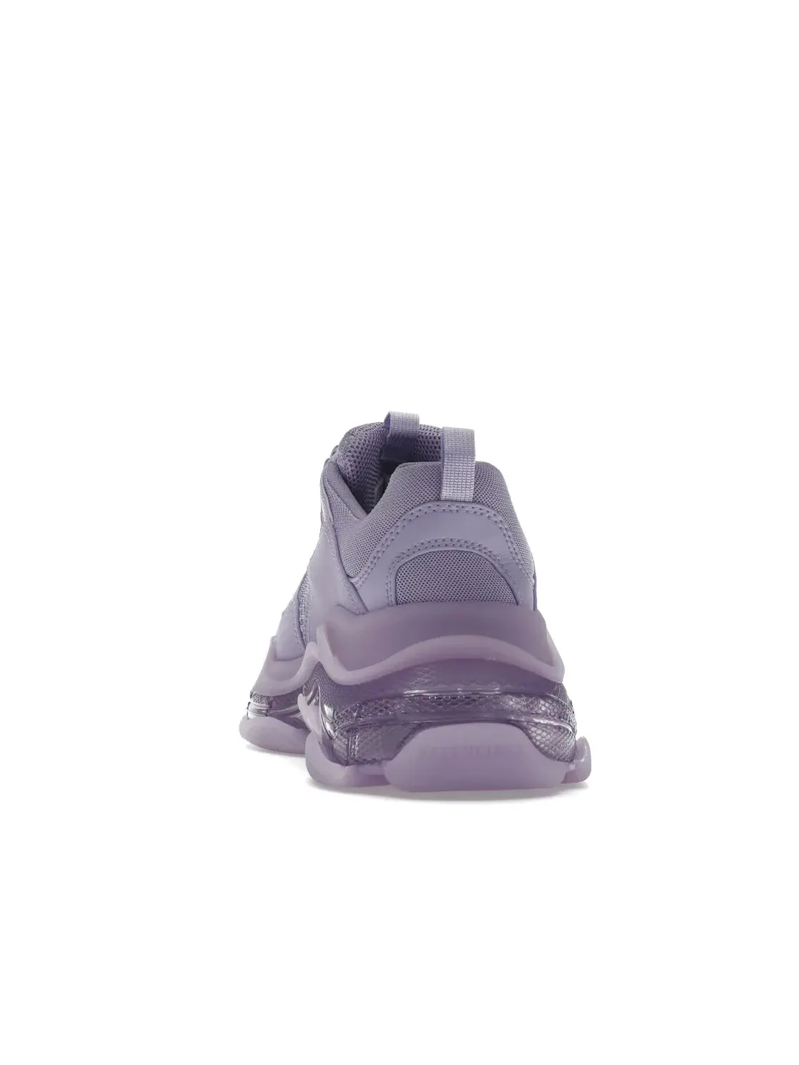 Кроссовки женские Balenciaga Triple S Clear Sole — изображение 4 из 4, фиолетовый