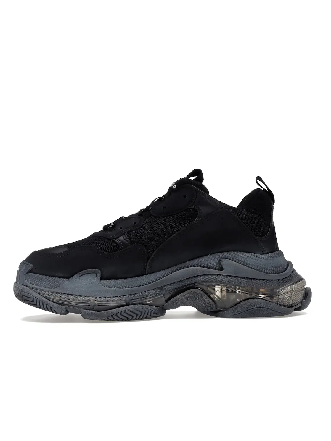 Кроссовки мужские Balenciaga Triple S Clear Sole — изображение 3 из 4, черный