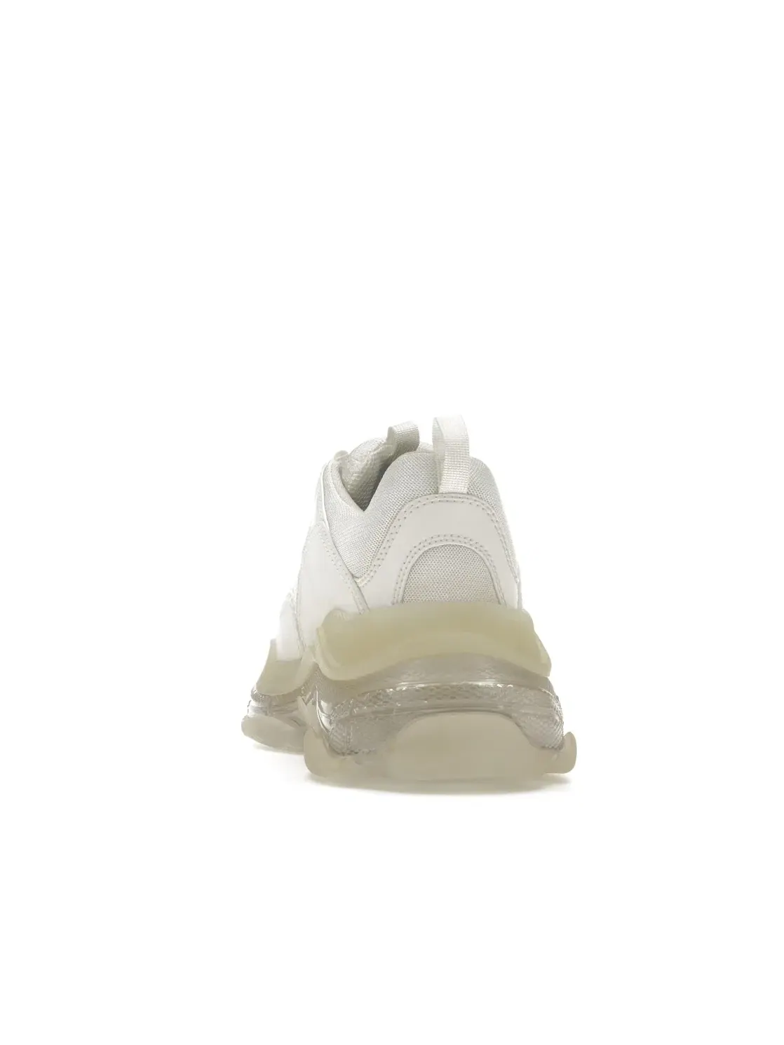 Кроссовки Balenciaga Triple S Clear Sole — изображение 4 из 4, белый/черный