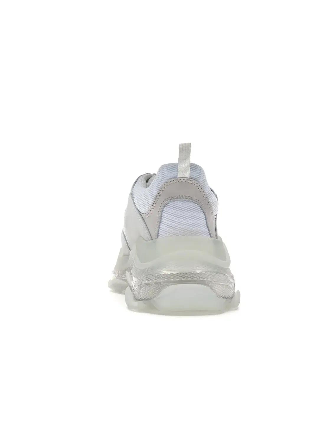 Кроссовки Balenciaga Triple S Clear Sole White/White — изображение 4 из 4, белый/белый