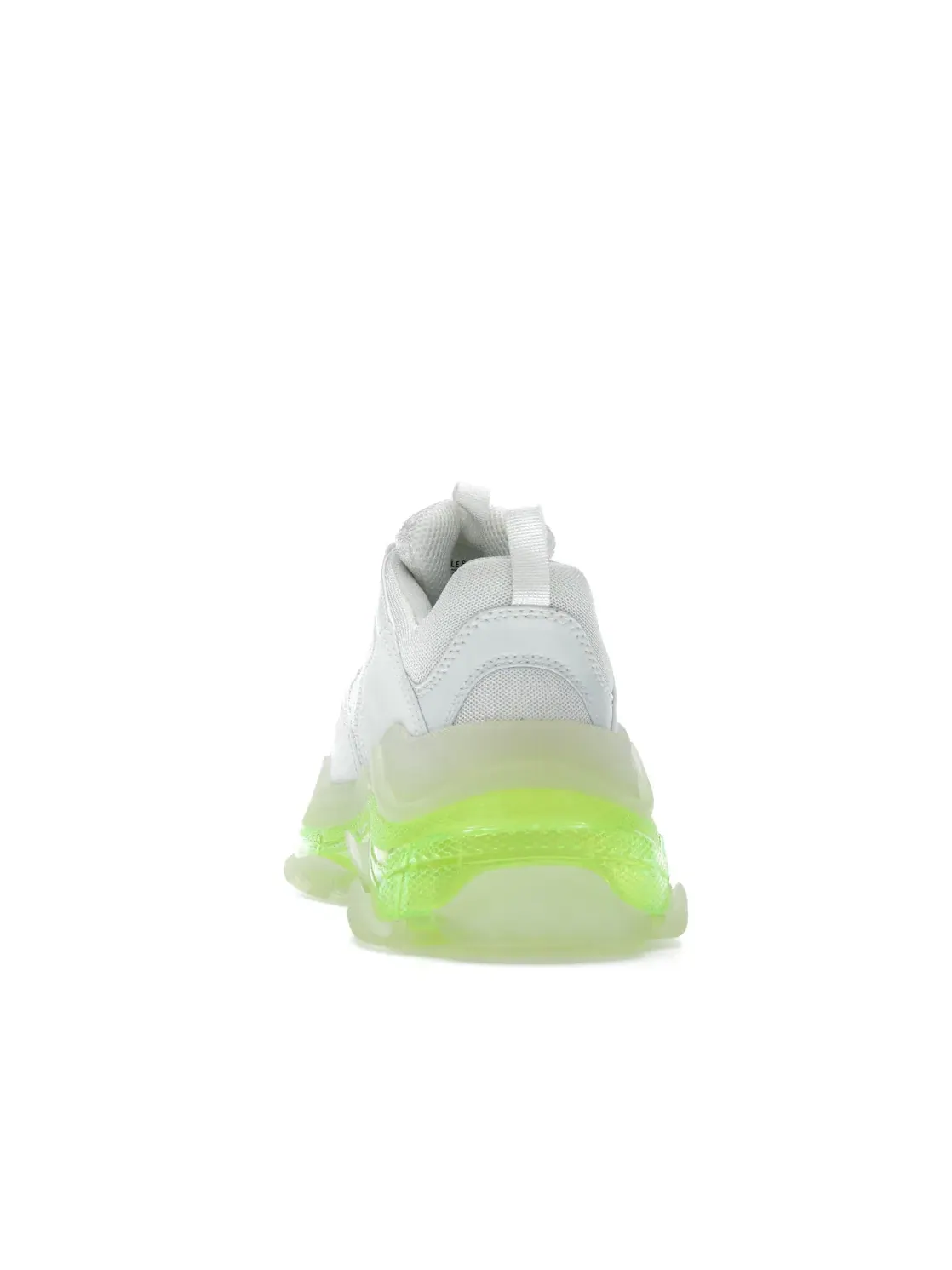 Кроссовки мужские Balenciaga Triple S, с прозрачной подошвой — изображение 4 из 4, белый/желтый