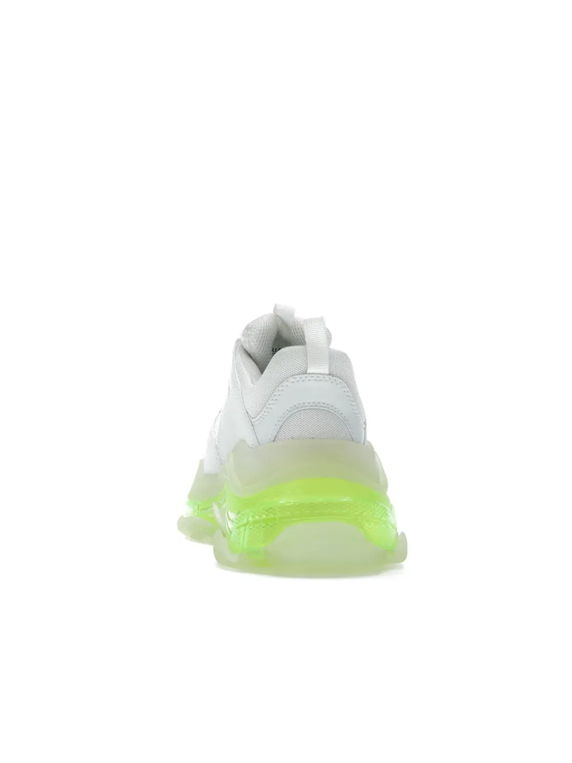 Кроссовки женские Balenciaga Triple S, с массивной подошвой — изображение 4 из 4, белый/желтый