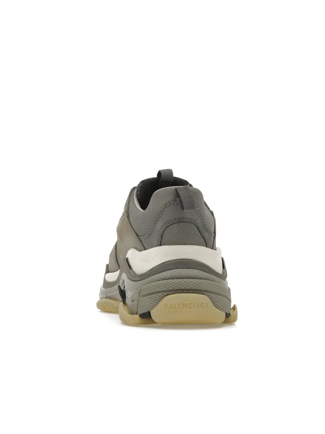 Кроссовки Balenciaga Triple S, с массивной подошвой — изображение 4 из 4, серый/серый-белый