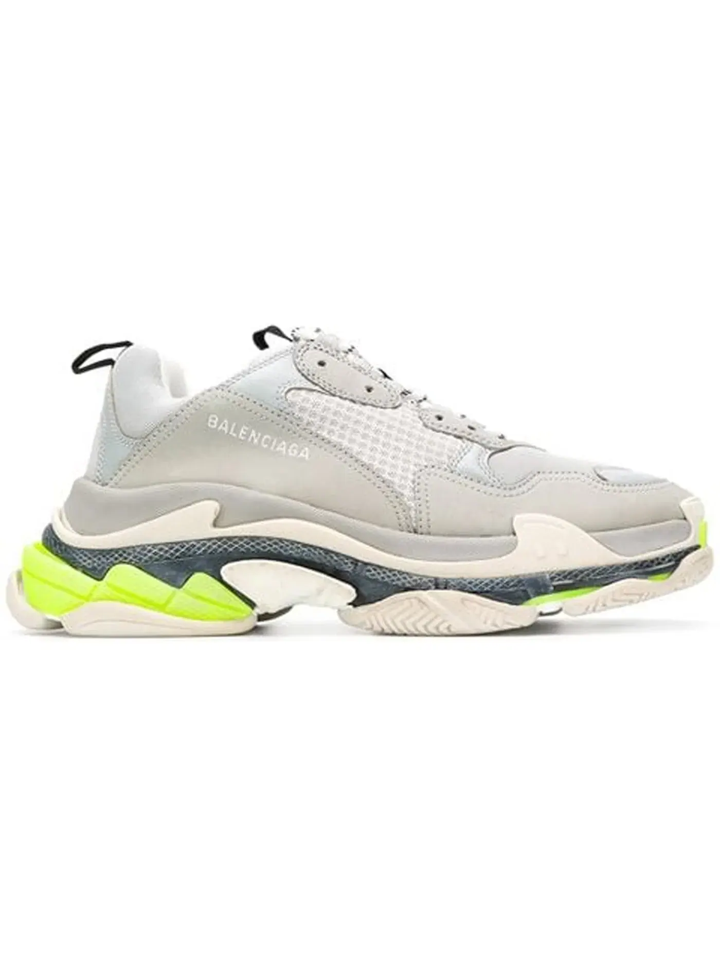 Кроссовки мужские Balenciaga Triple S, с массивной подошвой — изображение 1 из 1, серый