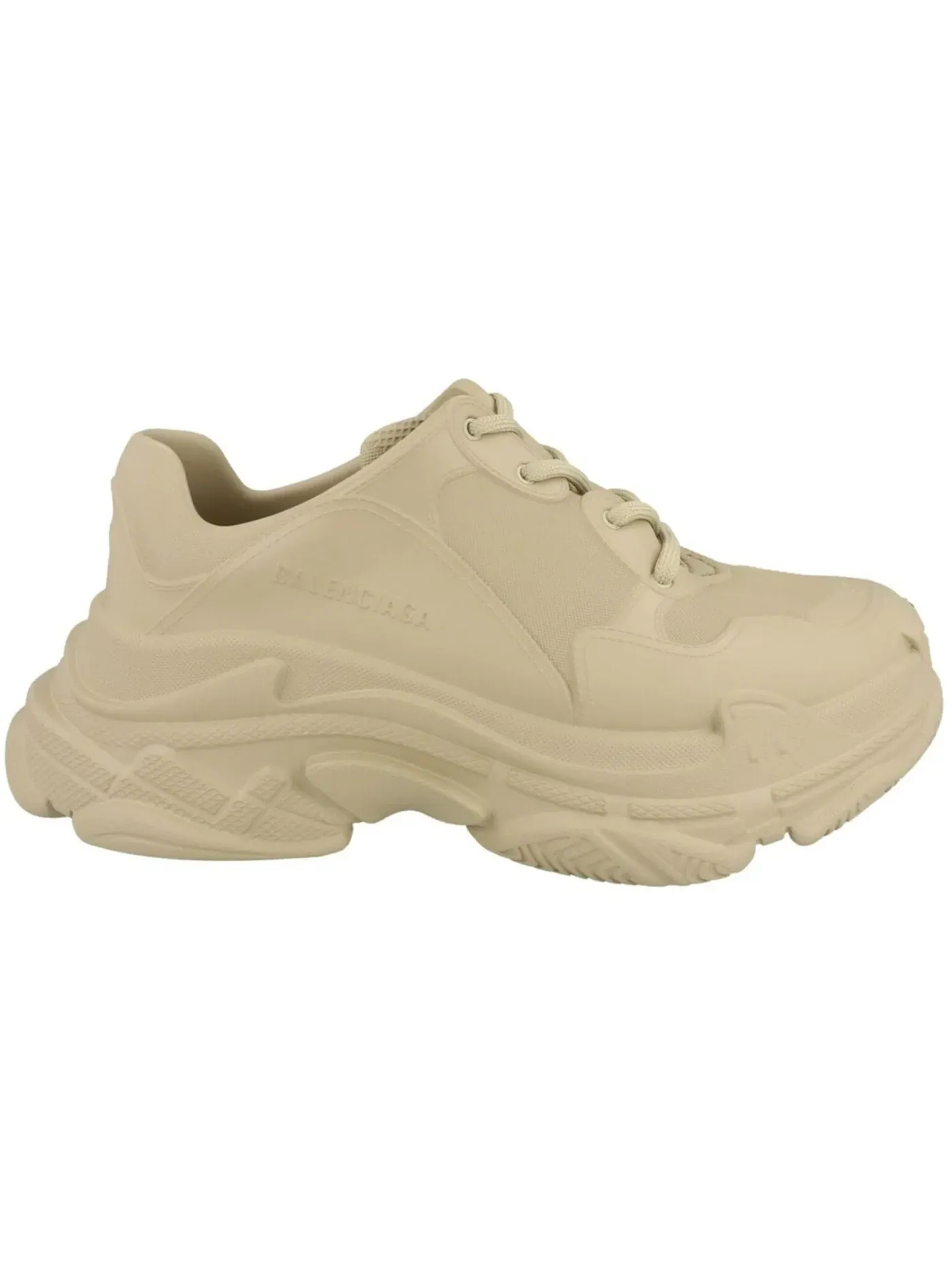 Кроссовки мужские Balenciaga Triple S Mold, с массивной подошвой — изображение 1 из 3, тауп