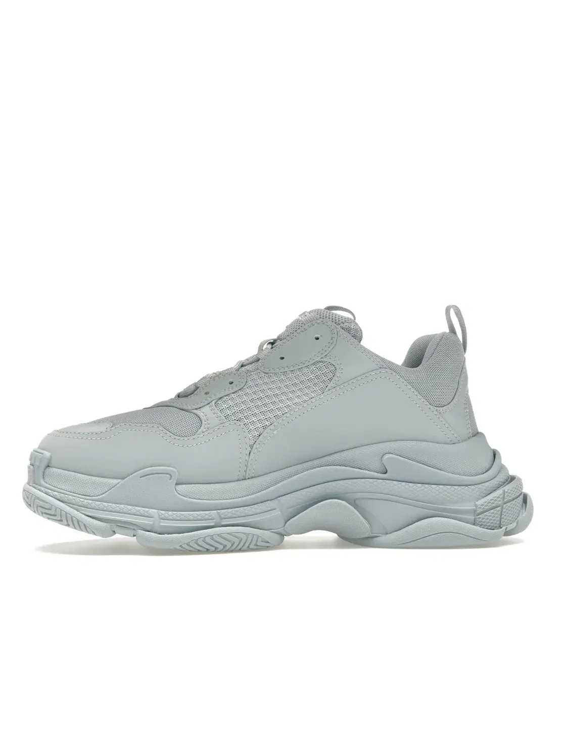 Кроссовки мужские Balenciaga Triple S, с массивной подошвой — изображение 3 из 4, бледный синий