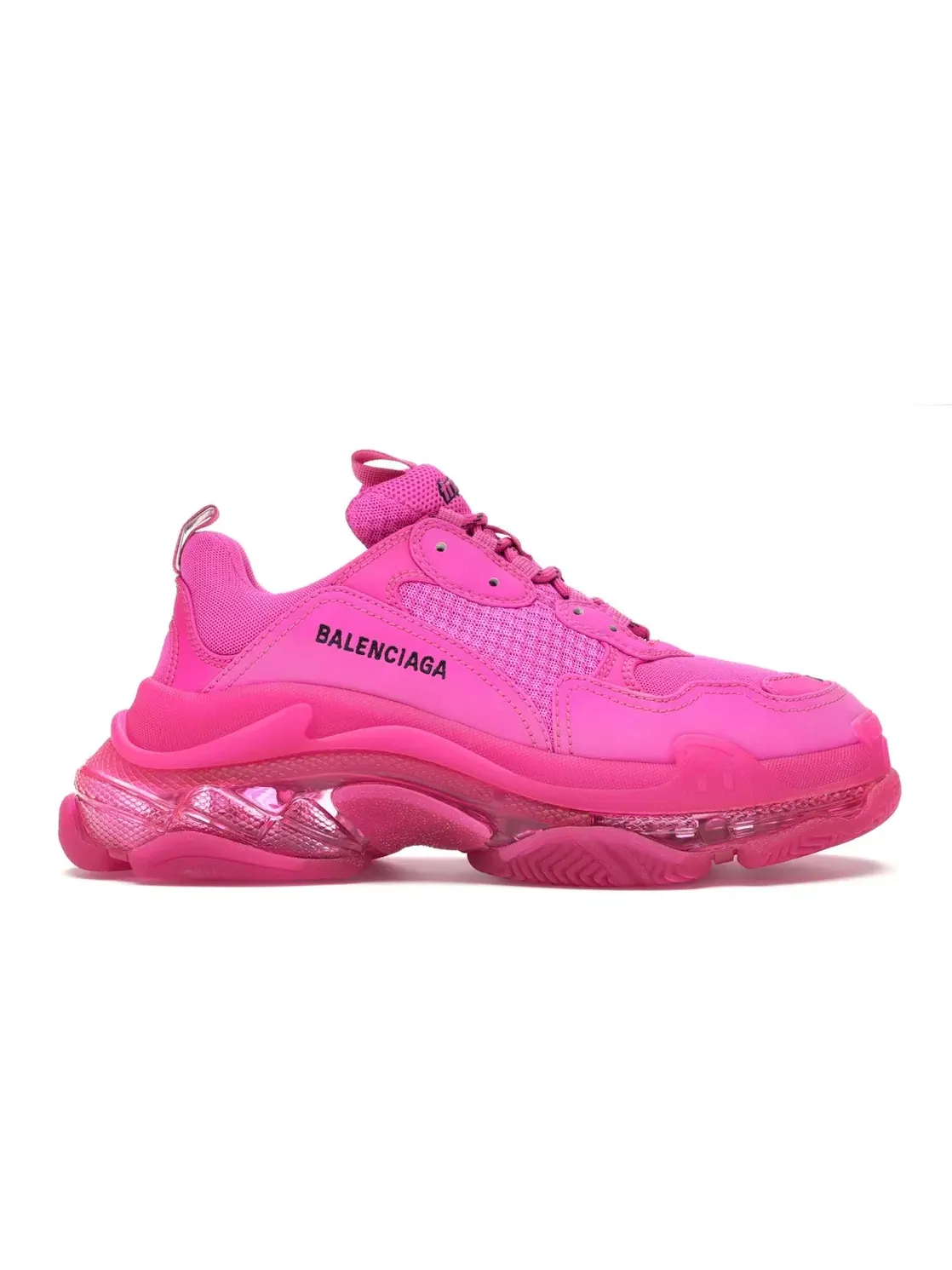 Кроссовки женские Balenciaga Triple S — изображение 1 из 4, розовый