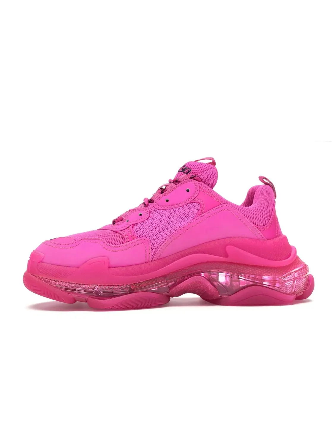 Кроссовки женские Balenciaga Triple S — изображение 3 из 4, розовый