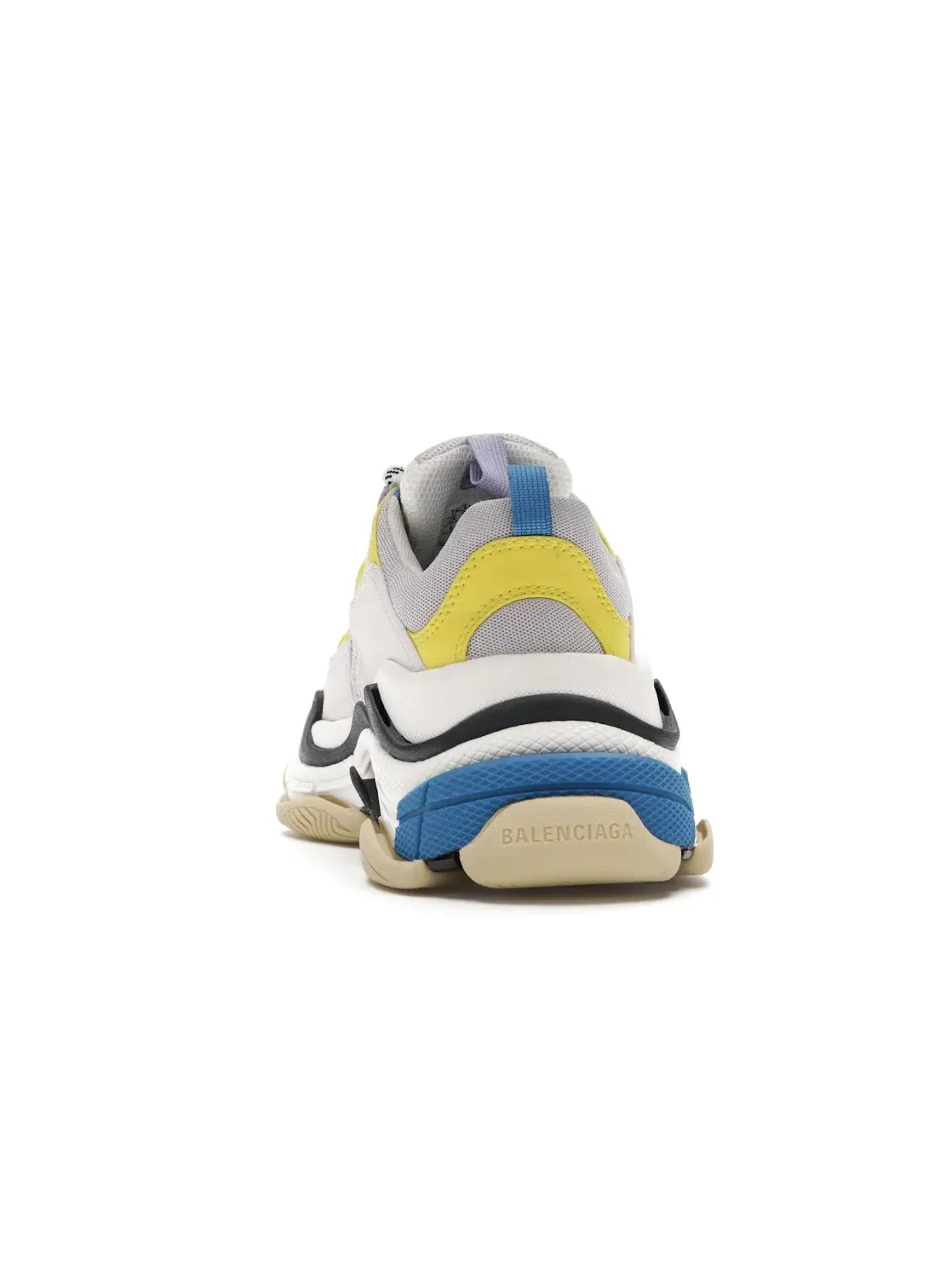 Кроссовки женские Balenciaga Triple S, с массивной подошвой — изображение 4 из 4, белый
