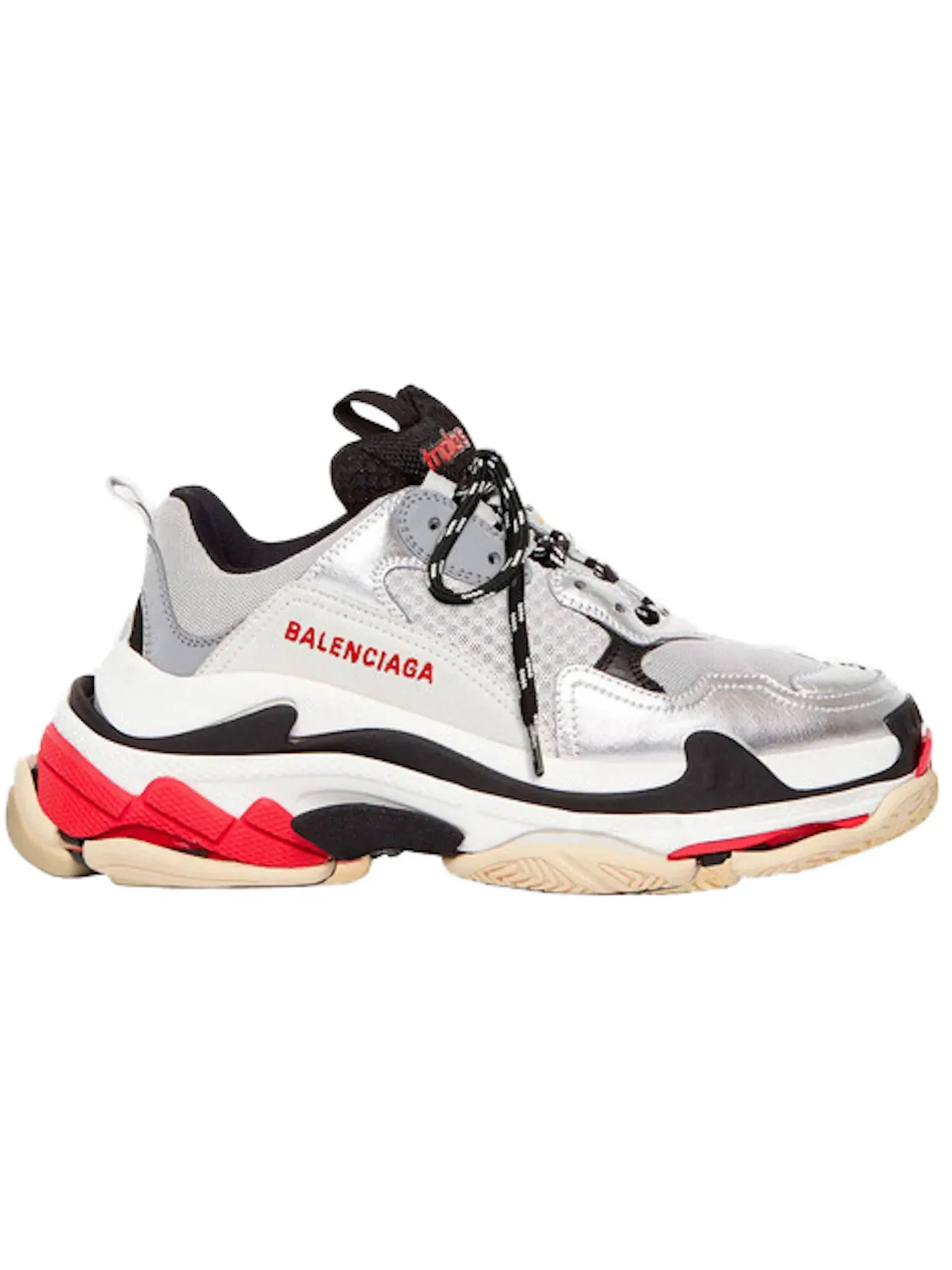 Кроссовки женские Balenciaga Triple S, с массивной подошвой — изображение 1 из 1