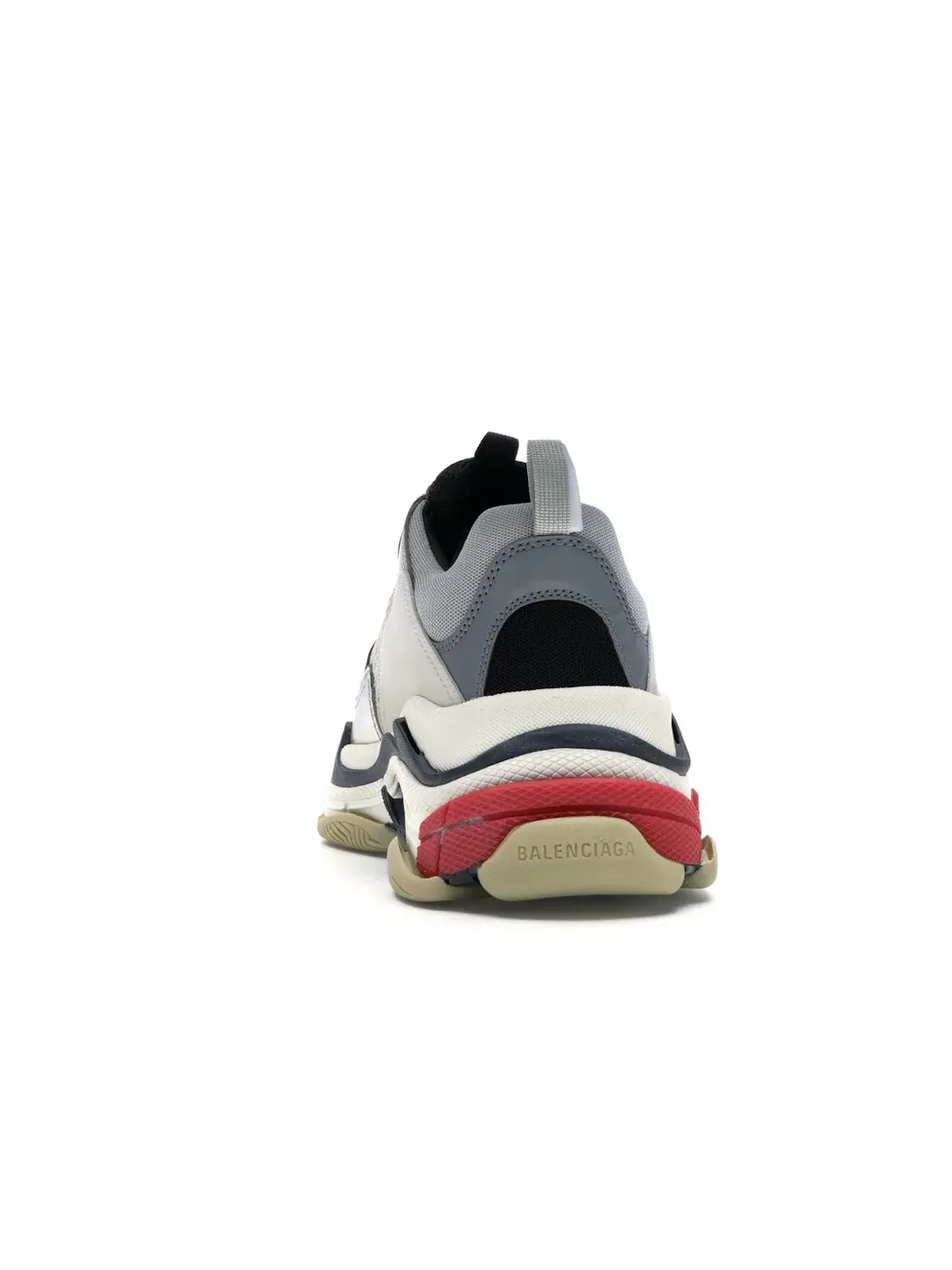 Кроссовки мужские Balenciaga Triple S, массивная подошва — изображение 4 из 4, серый/черный