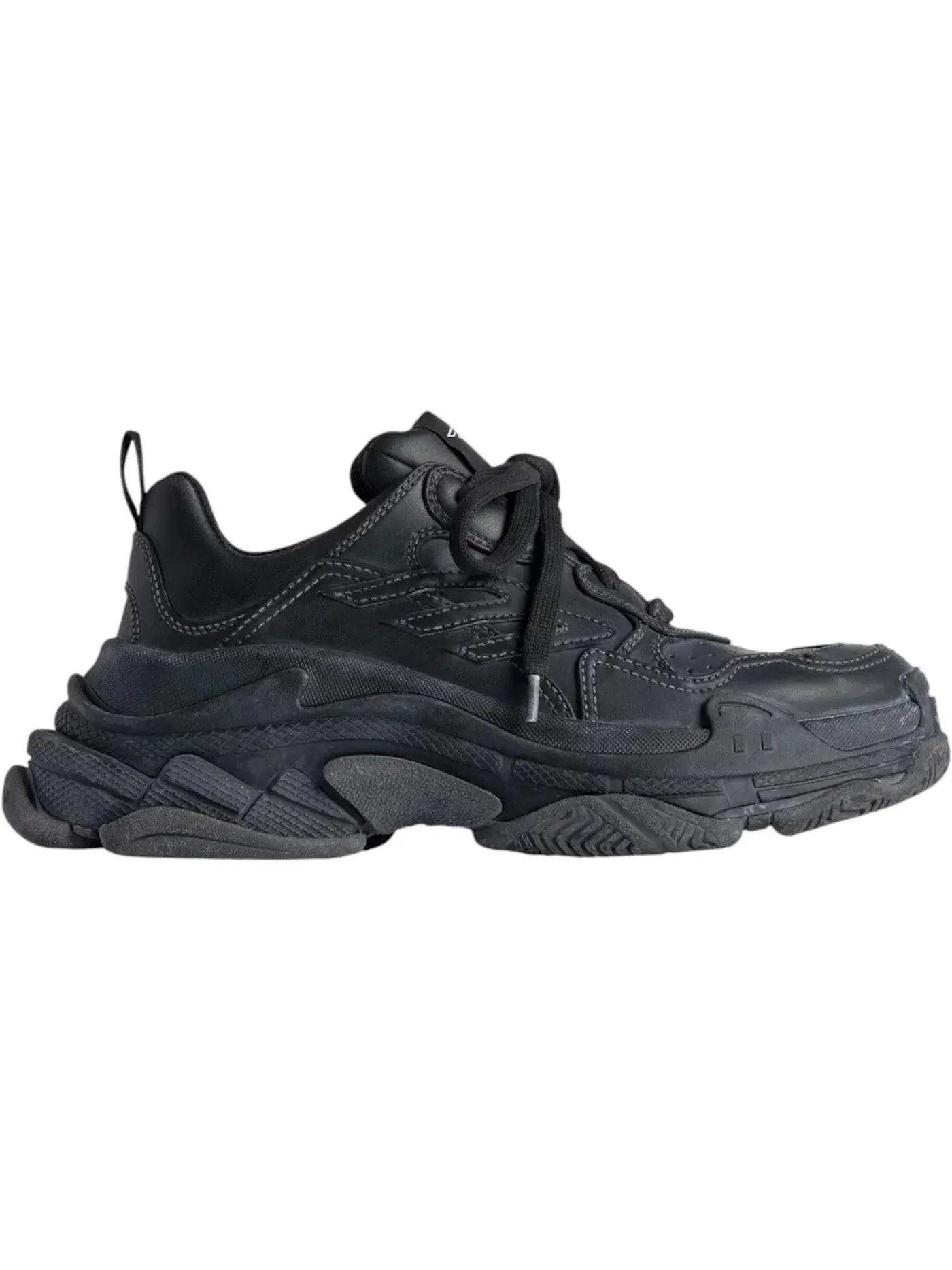 Кроссовки мужские Balenciaga Triple S Sporty — изображение 1 из 1, черный
