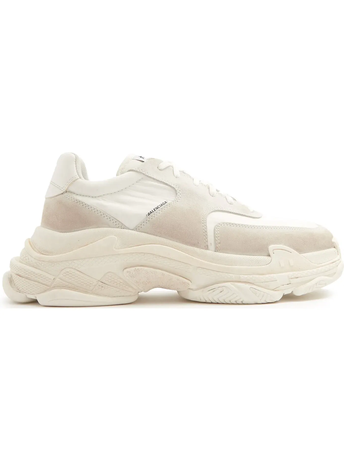 Кроссовки мужские Balenciaga Triple S, с массивной подошвой — изображение 1 из 1, белый белый