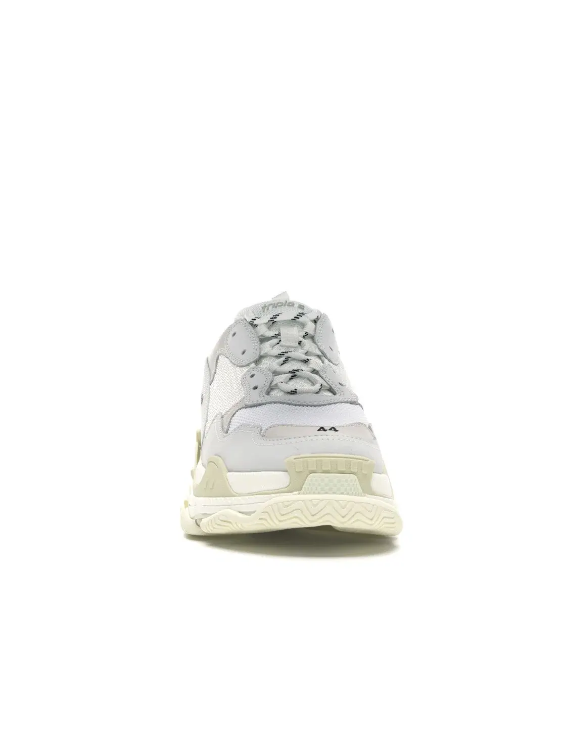 Кроссовки мужские Balenciaga Triple S, с массивной подошвой — изображение 2 из 4, белый
