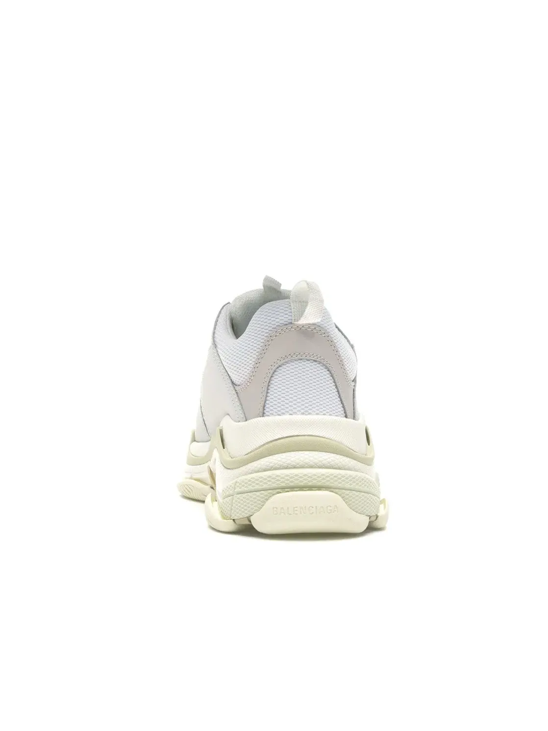 Кроссовки мужские Balenciaga Triple S, с массивной подошвой — изображение 4 из 4, белый